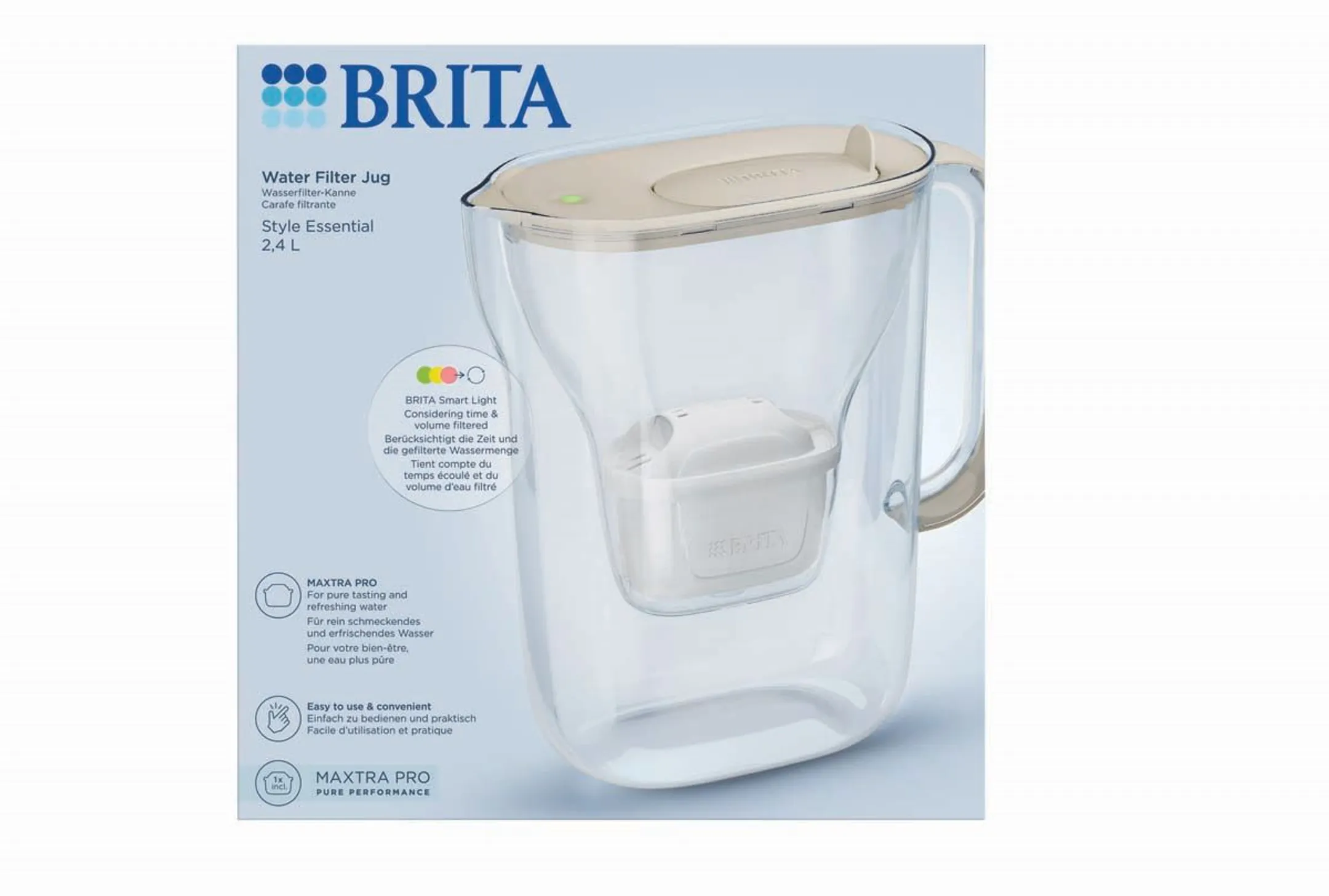 Brita Carafe filtrante Style Essential - beige image
