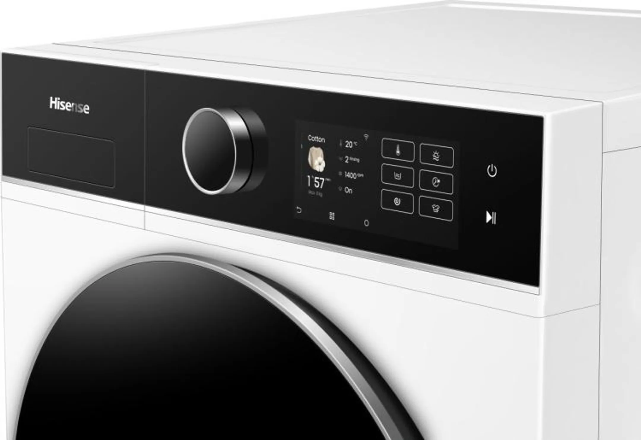 Hisense Was-droogcombinatie WD5I8043BWF  image