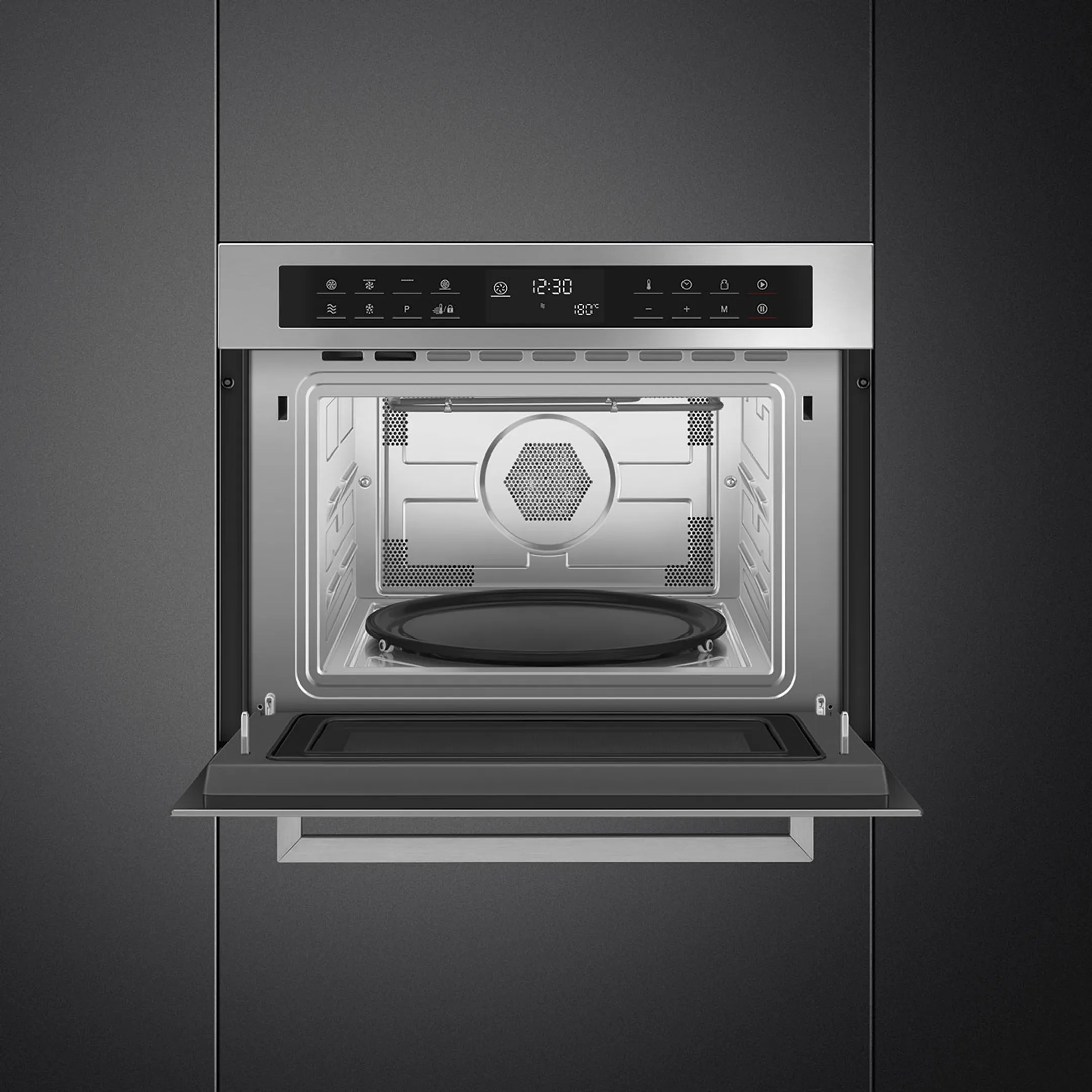 Smeg Inbouw Combi microgolf SO4301M0X image