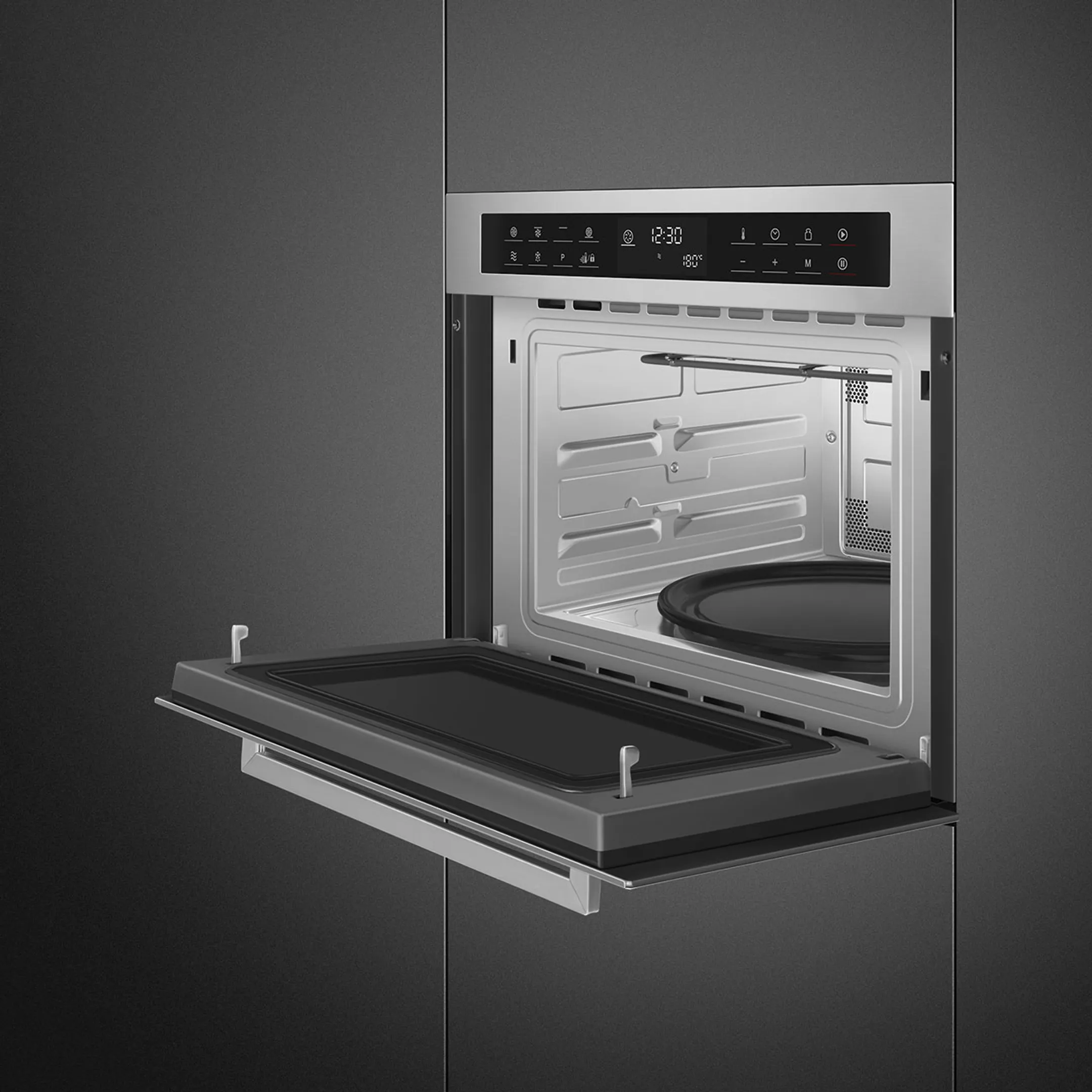 Smeg Inbouw Combi microgolf SO4301M0X image