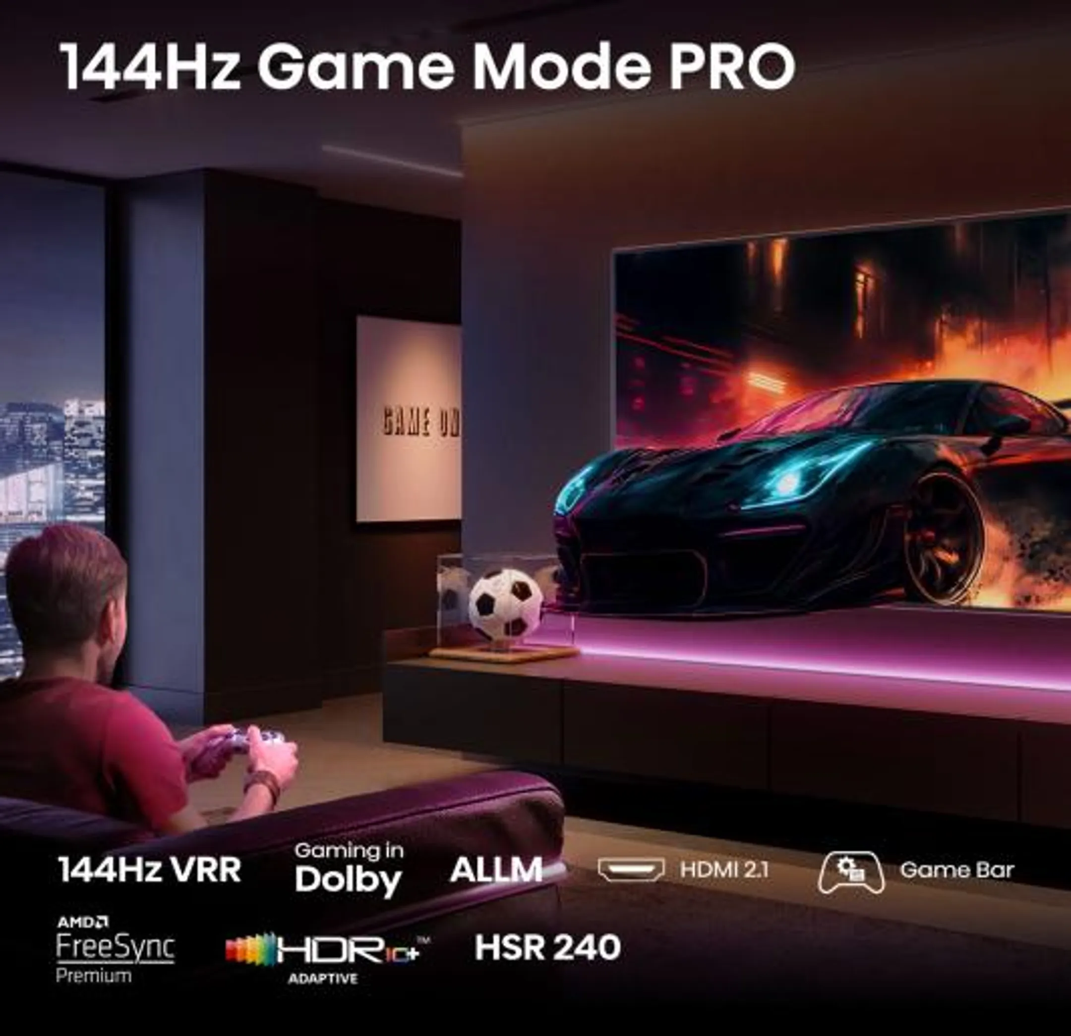Hisense QLED TV 55E79Q PRO 4K (2025) - 55 inch image