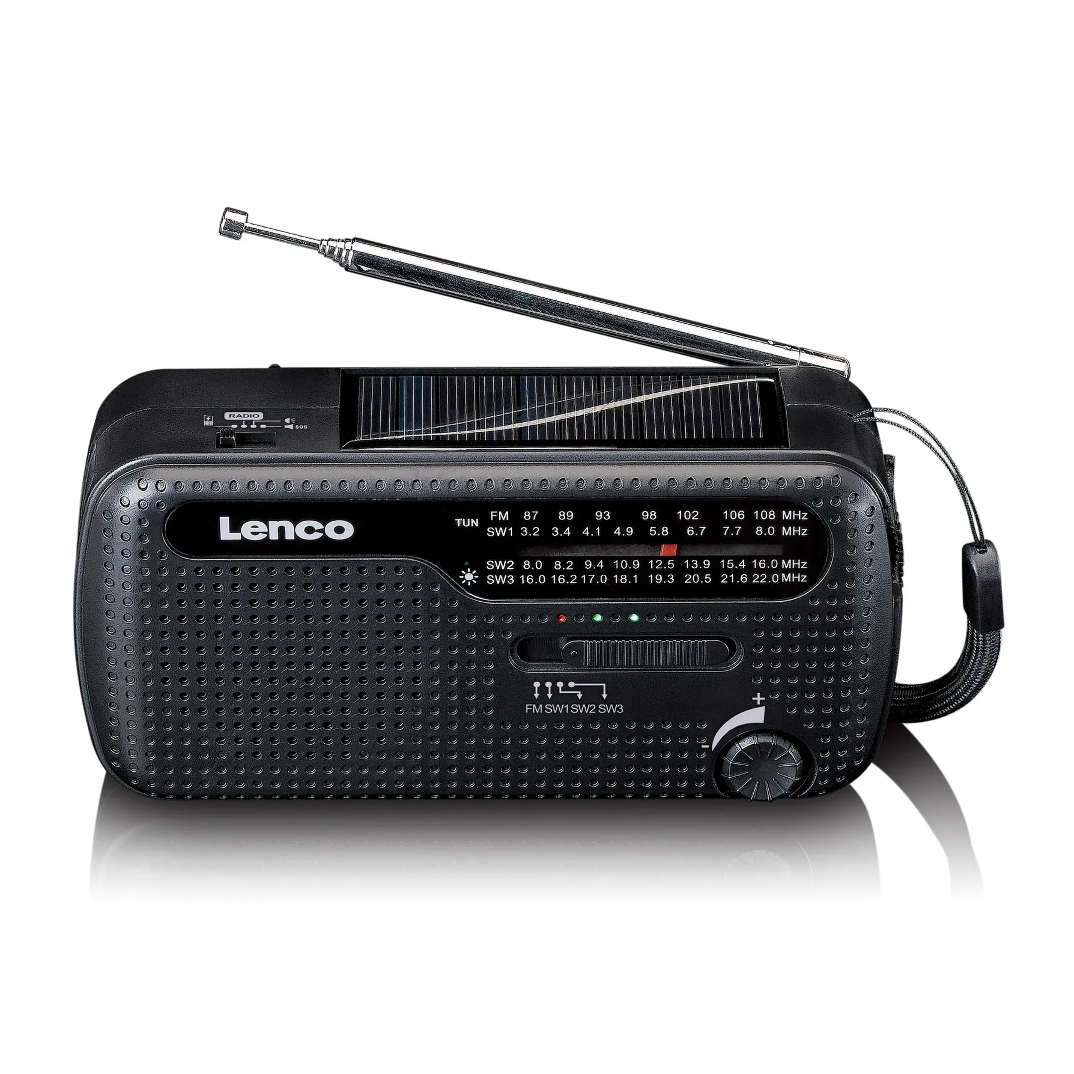 Lenco Radio portable MCR-113BK - Noir image