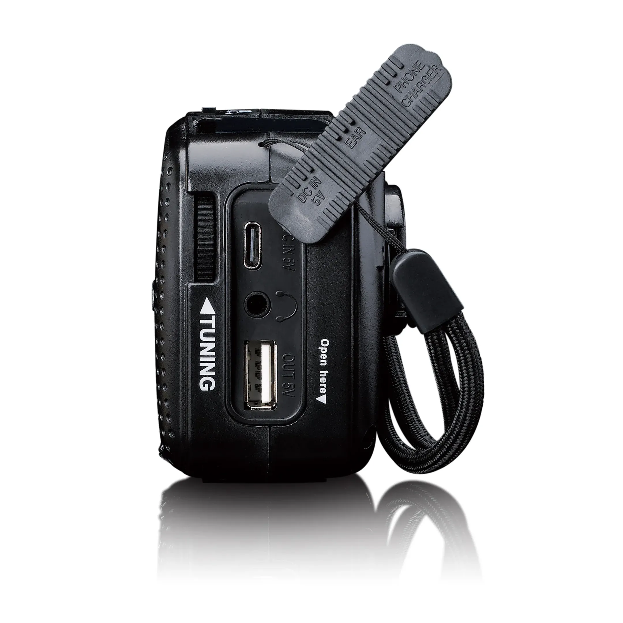 Lenco Radio portable MCR-113BK - Noir image