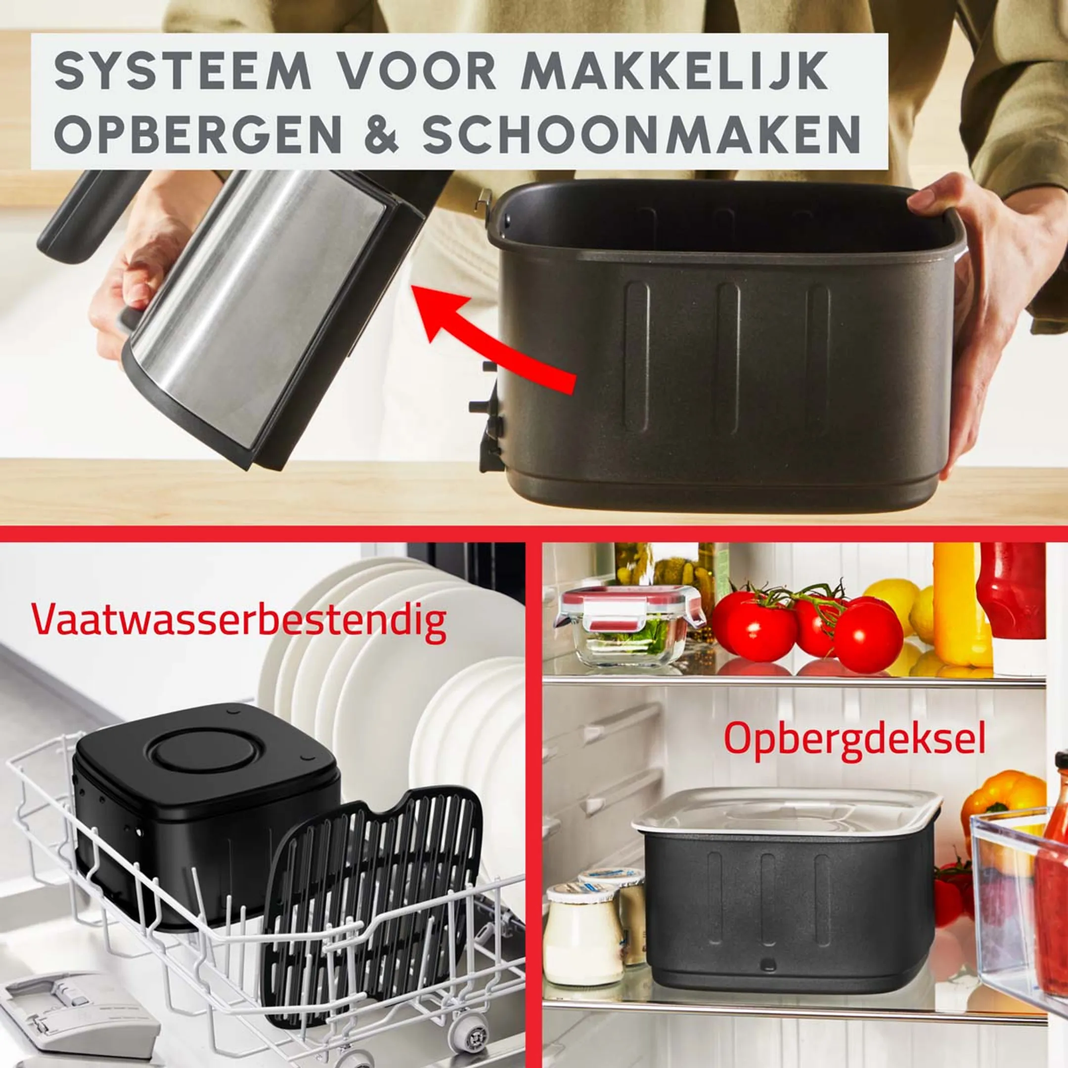 Moulinex Airfryer Easy Fry Silence EZ572DF0 image