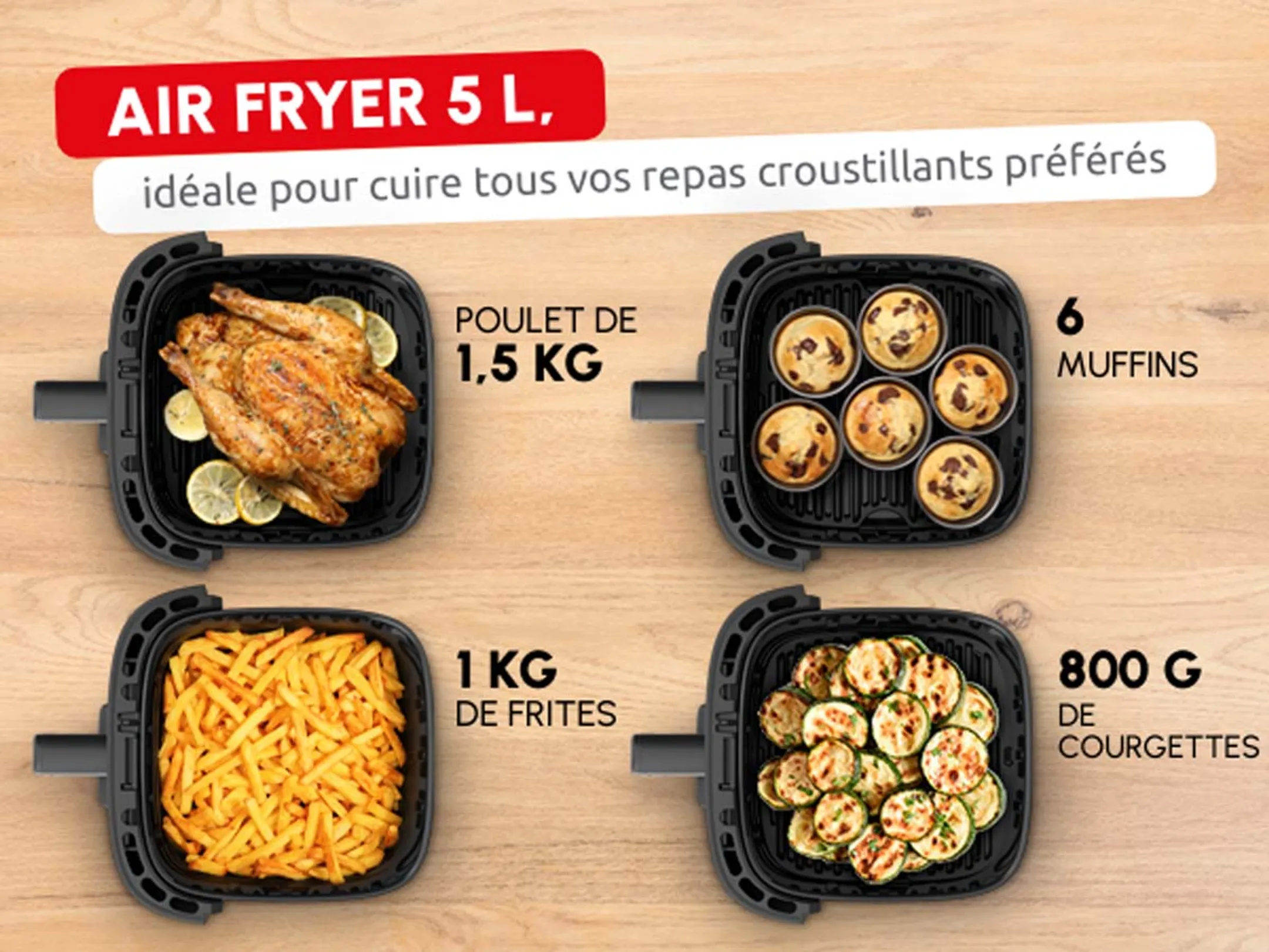 Moulinex Airfryer Easy Fry Silence EZ572DF0 image