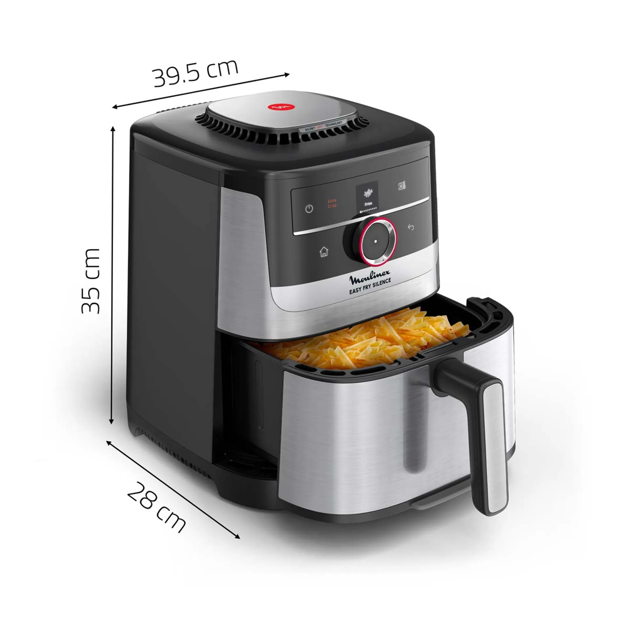 Moulinex Airfryer Easy Fry Silence EZ572DF0 image