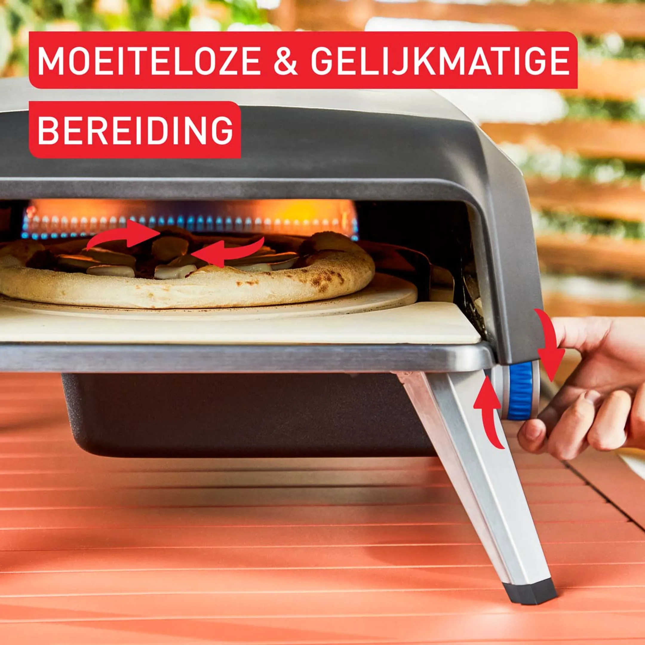Tefal Pizza-oven op gas Pizza Pronto JM412010 image