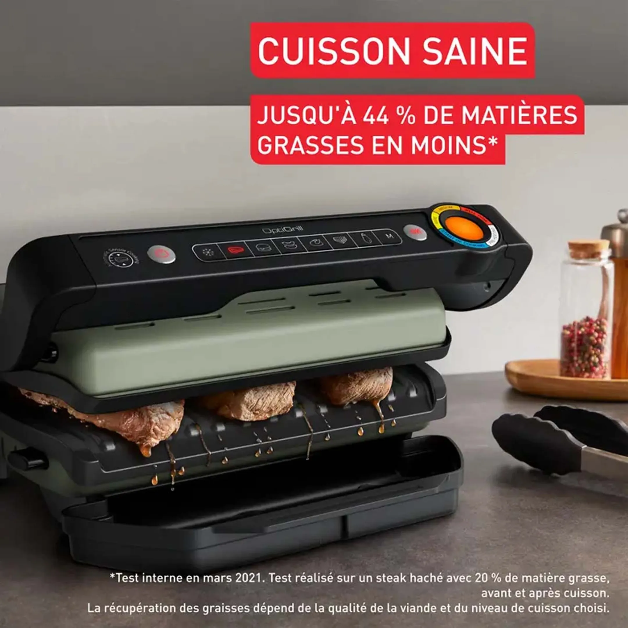 Tefal  OptiGrill Eco Design GC71ELE0 image