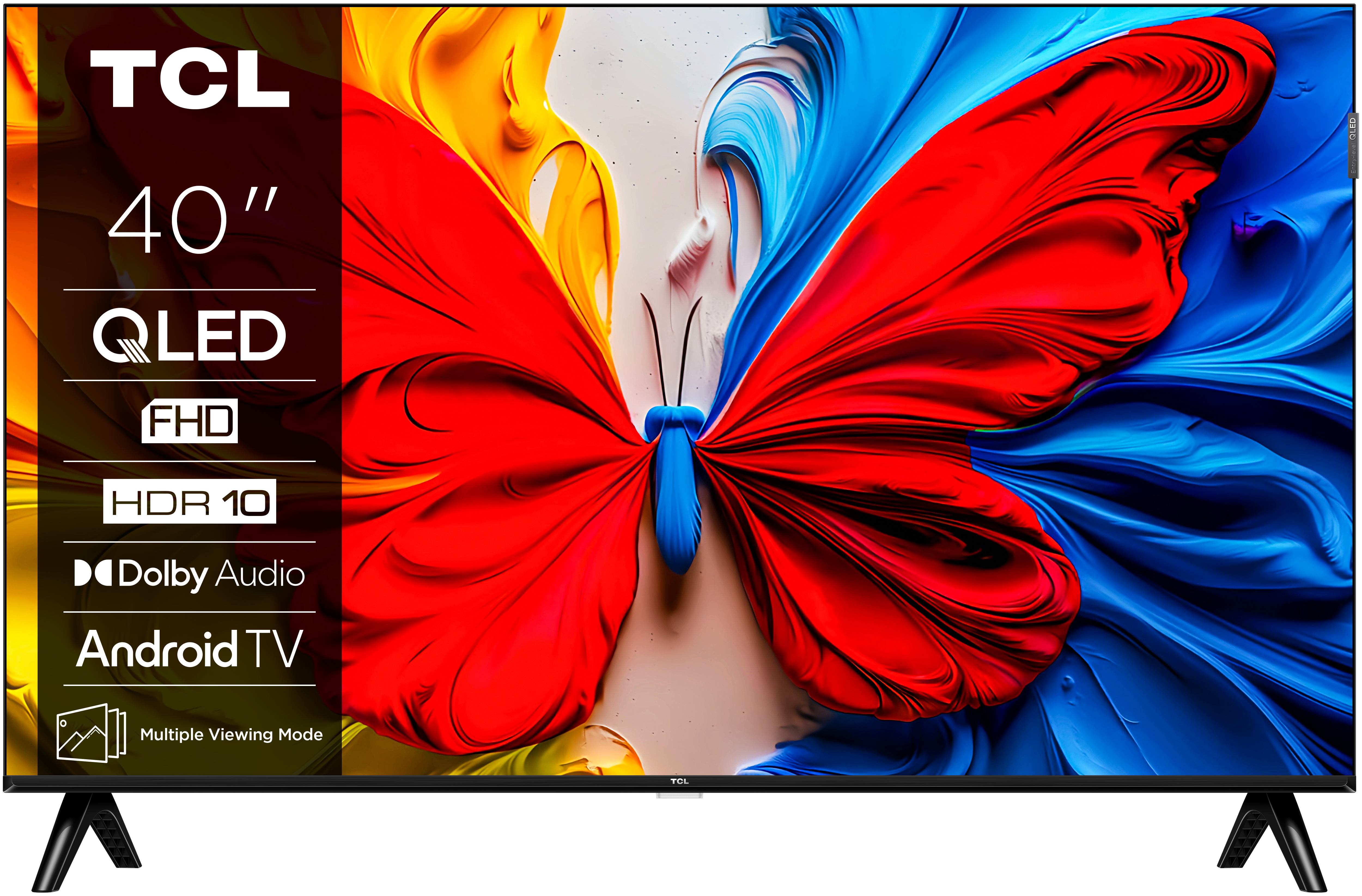 TCL QLED TV Full HD 40S59K (2025) - 40 inch - Beste prijs, snelle