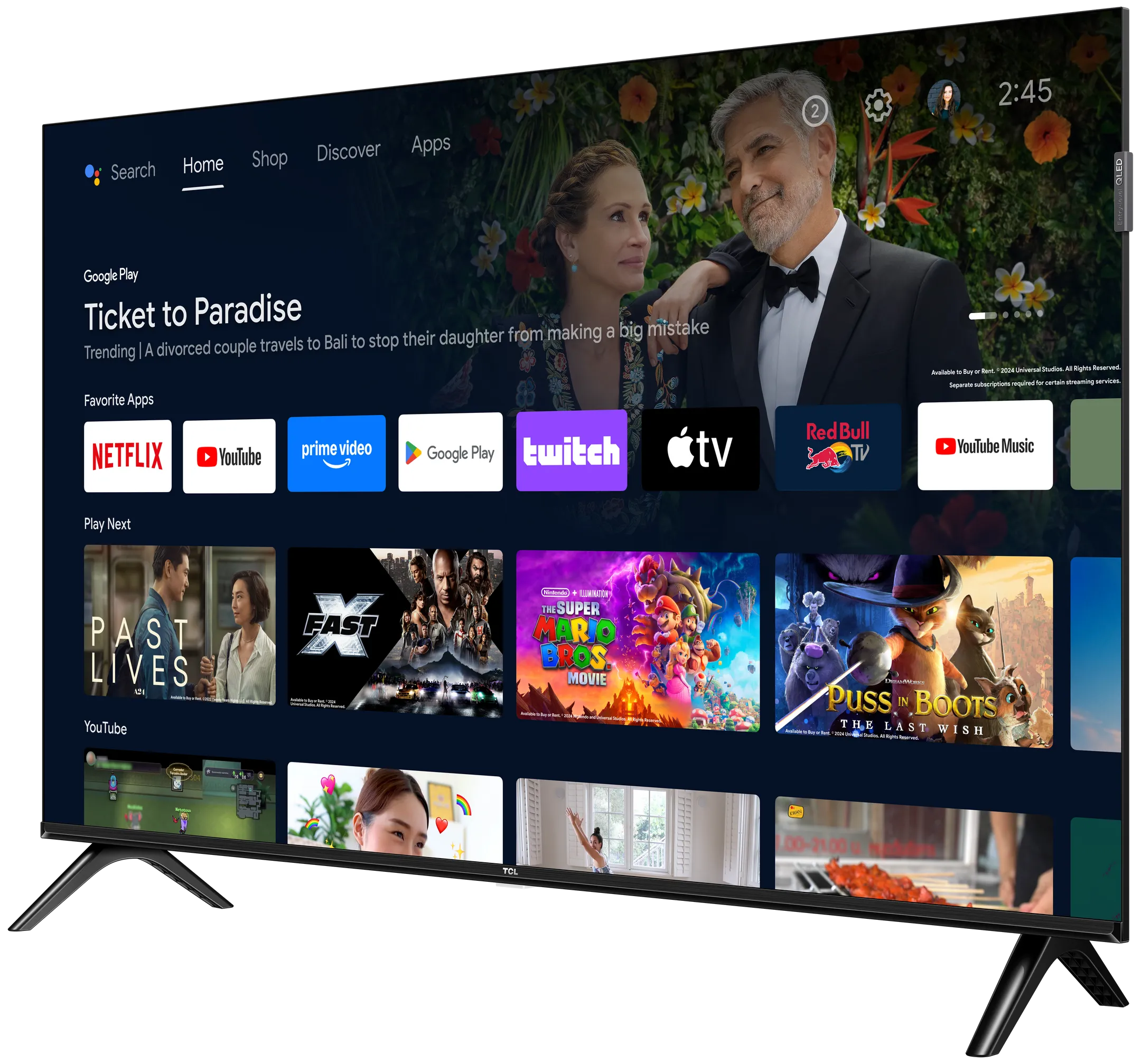 TCL TV QLED Full HD 50S59K (2025) - 50 pouces  image