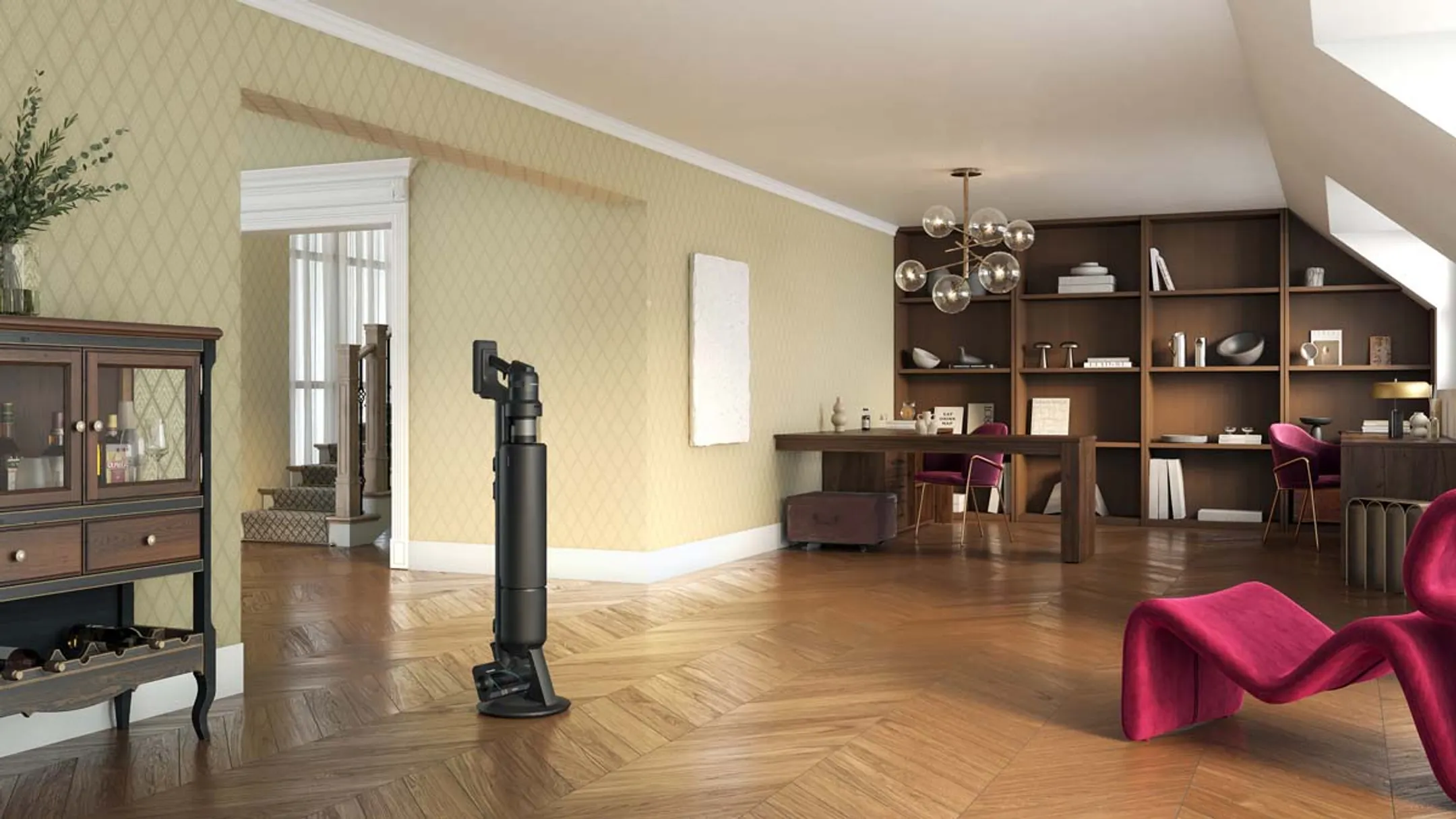 Samsung Steelstofzuiger Bespoke AI Jet Ultra VS90F40DEK/WA image