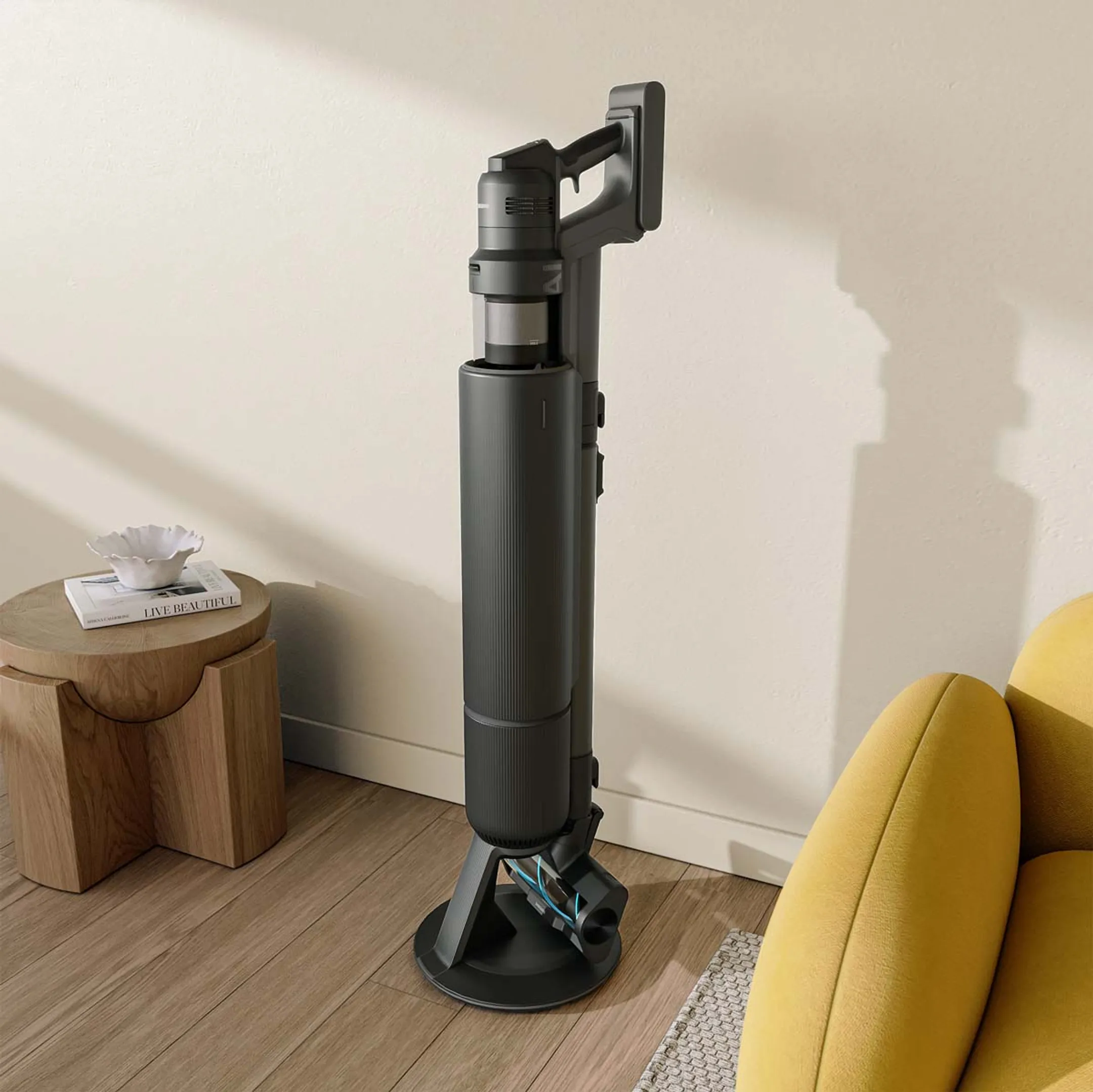 Samsung Steelstofzuiger Bespoke AI Jet Ultra VS90F40DEK/WA image