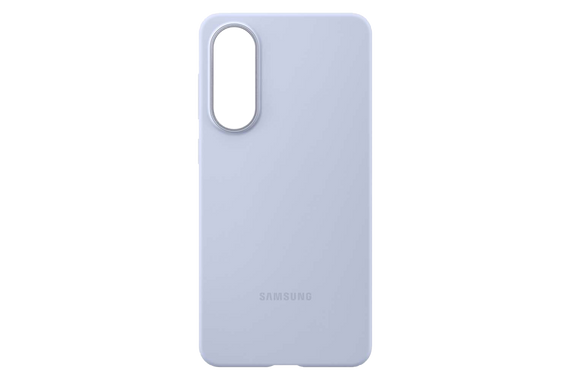 Coque en silicone pour Galaxy S25 Edge - Bleu