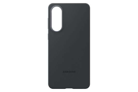 Coque en silicone pour Galaxy S25 Edge - Noir