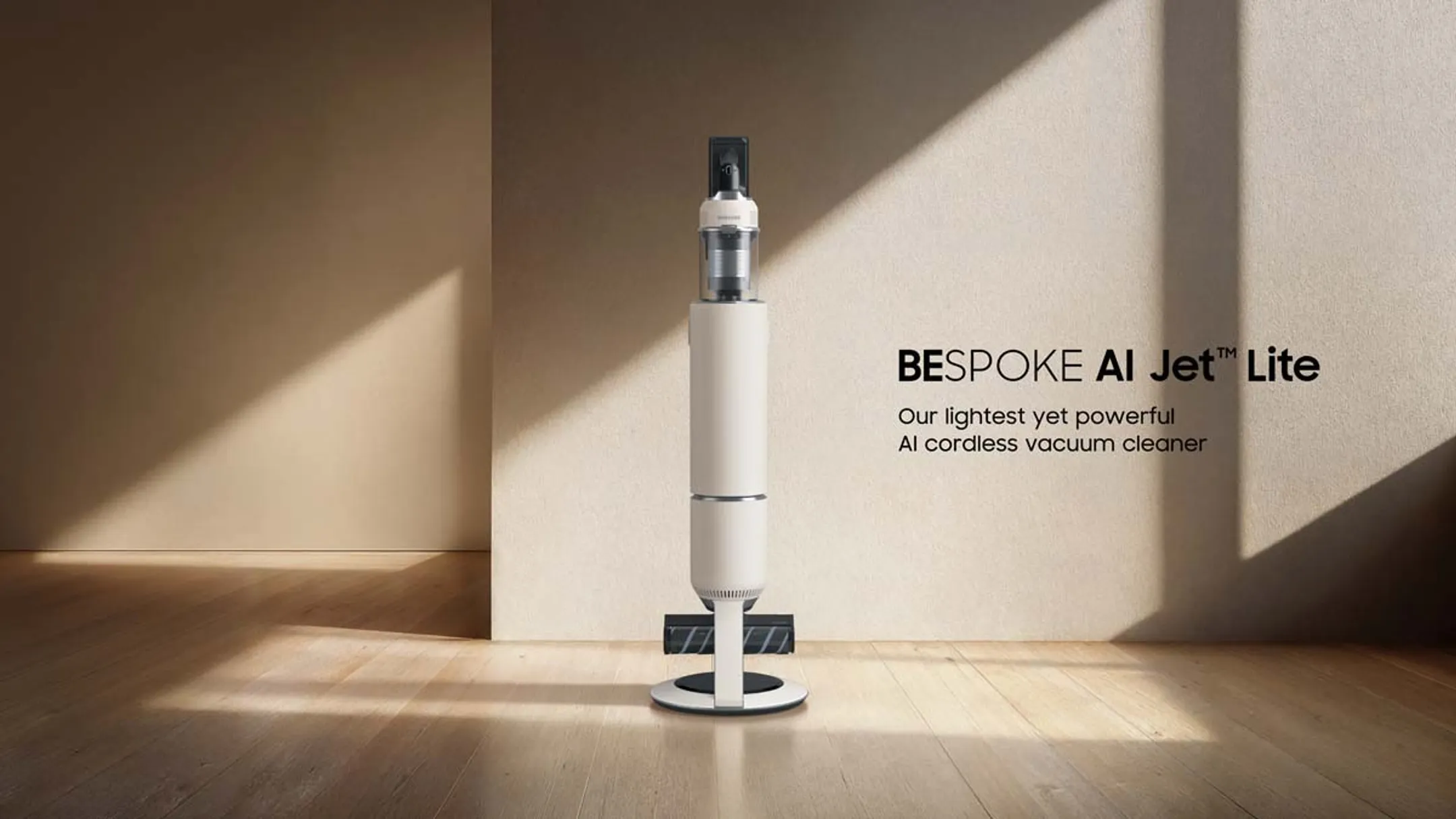 Samsung Steelstofzuiger Bespoke AI Jet Lite Complete VS80F28DFP/WA image