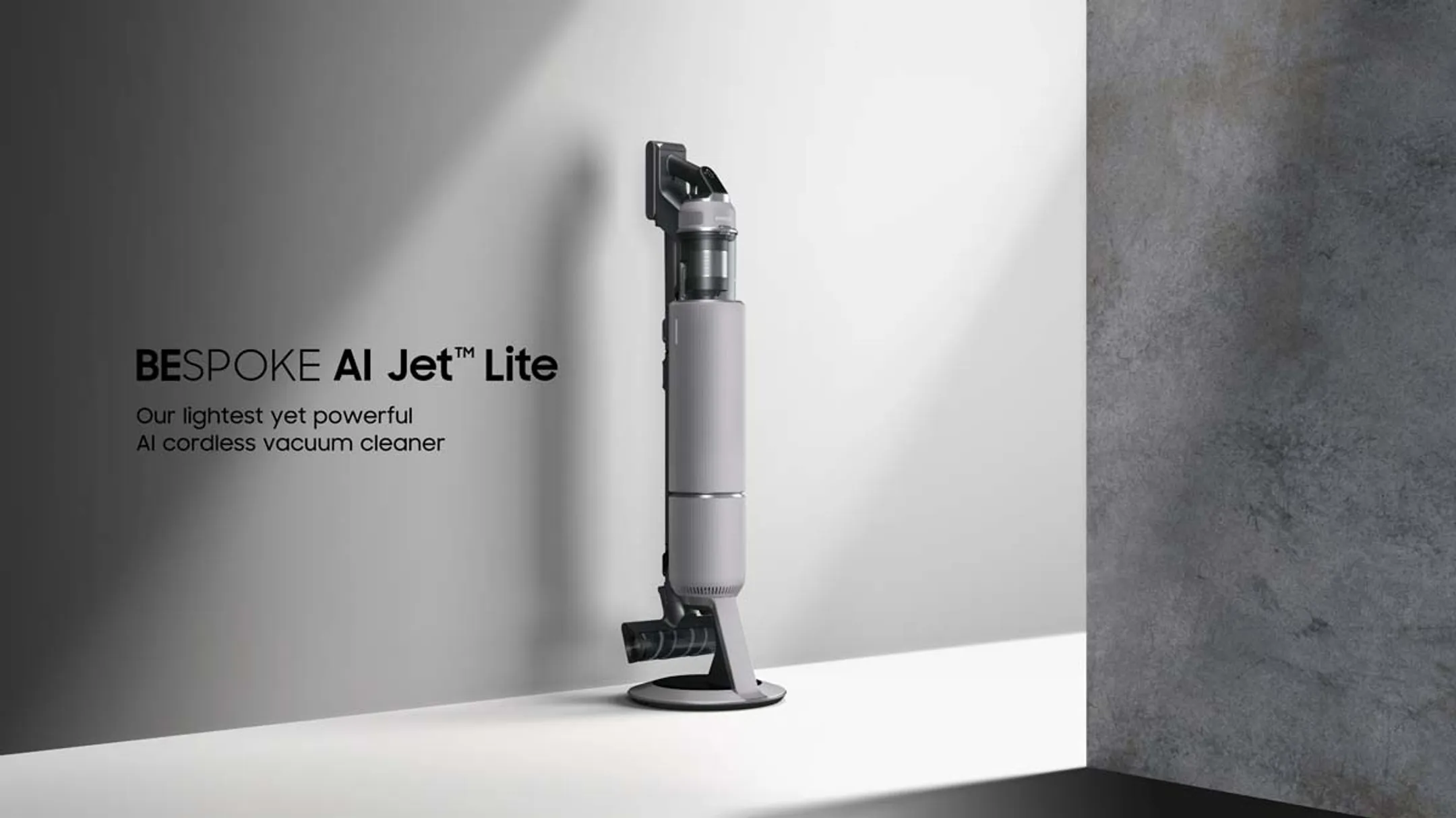 Samsung Steelstofzuiger Bespoke AI Jet Lite Complete VS80F28DFP/WA image