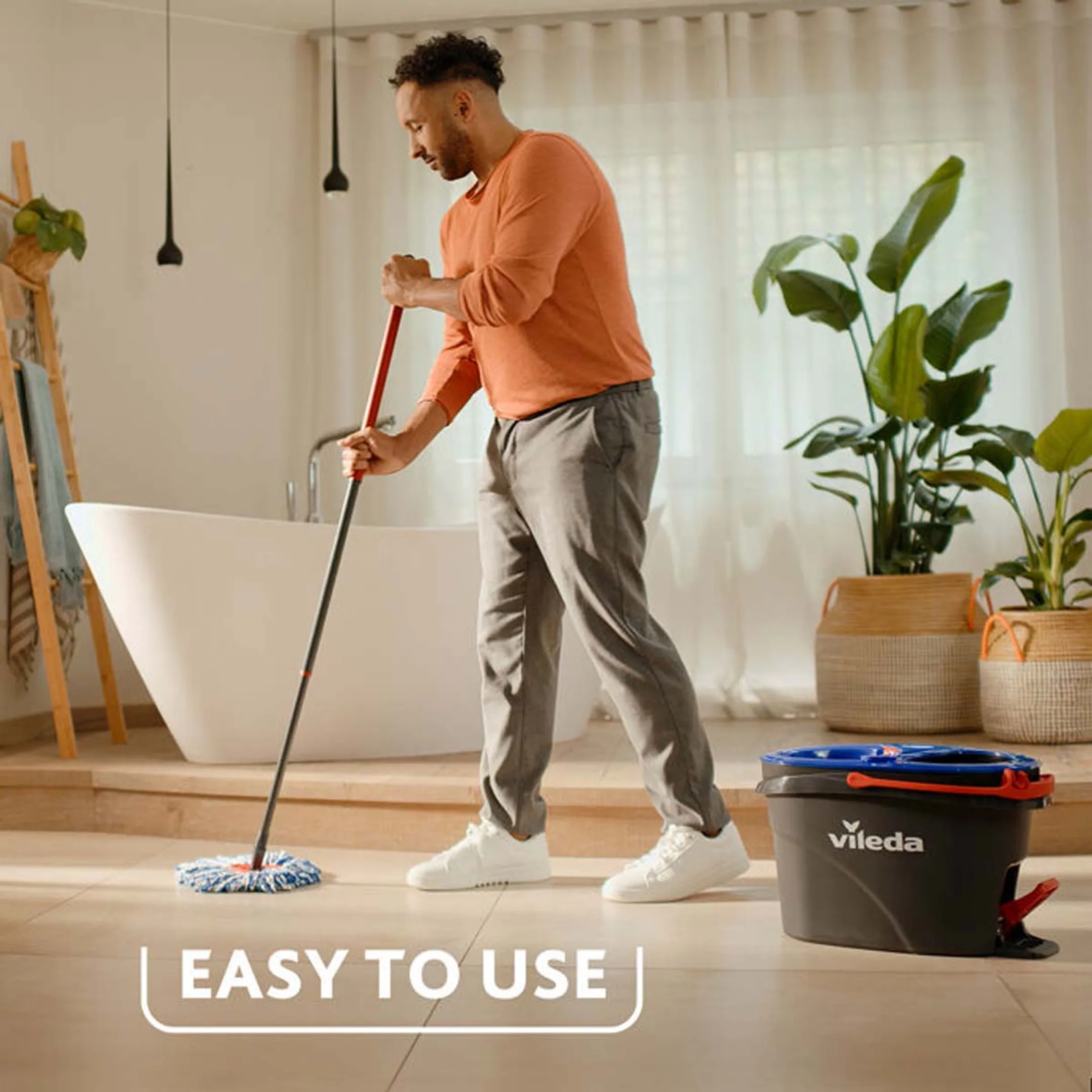 Vileda Dweilsysteem H2prO Spin Mop image