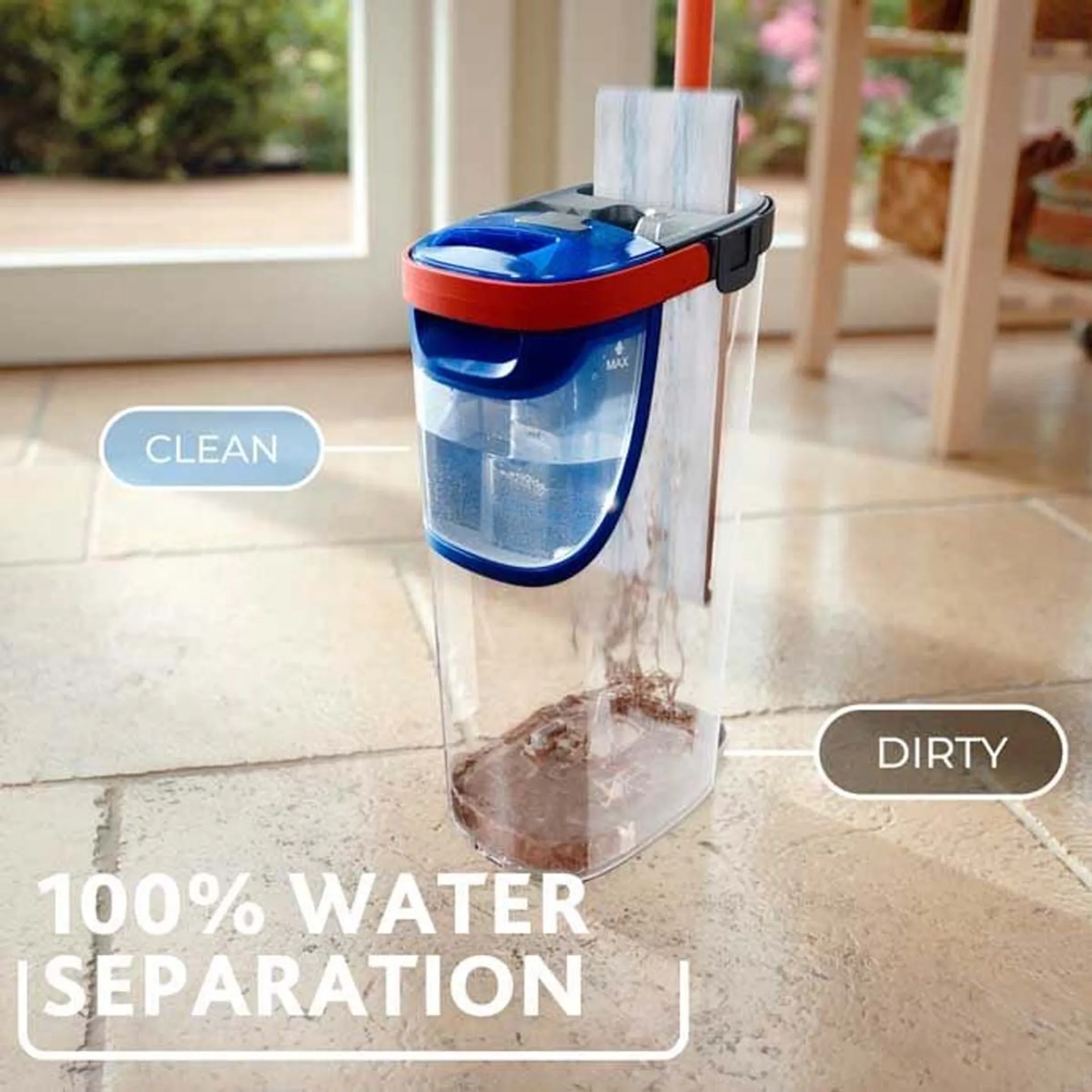Vileda Dweilsysteem H2prO Flat Mop image