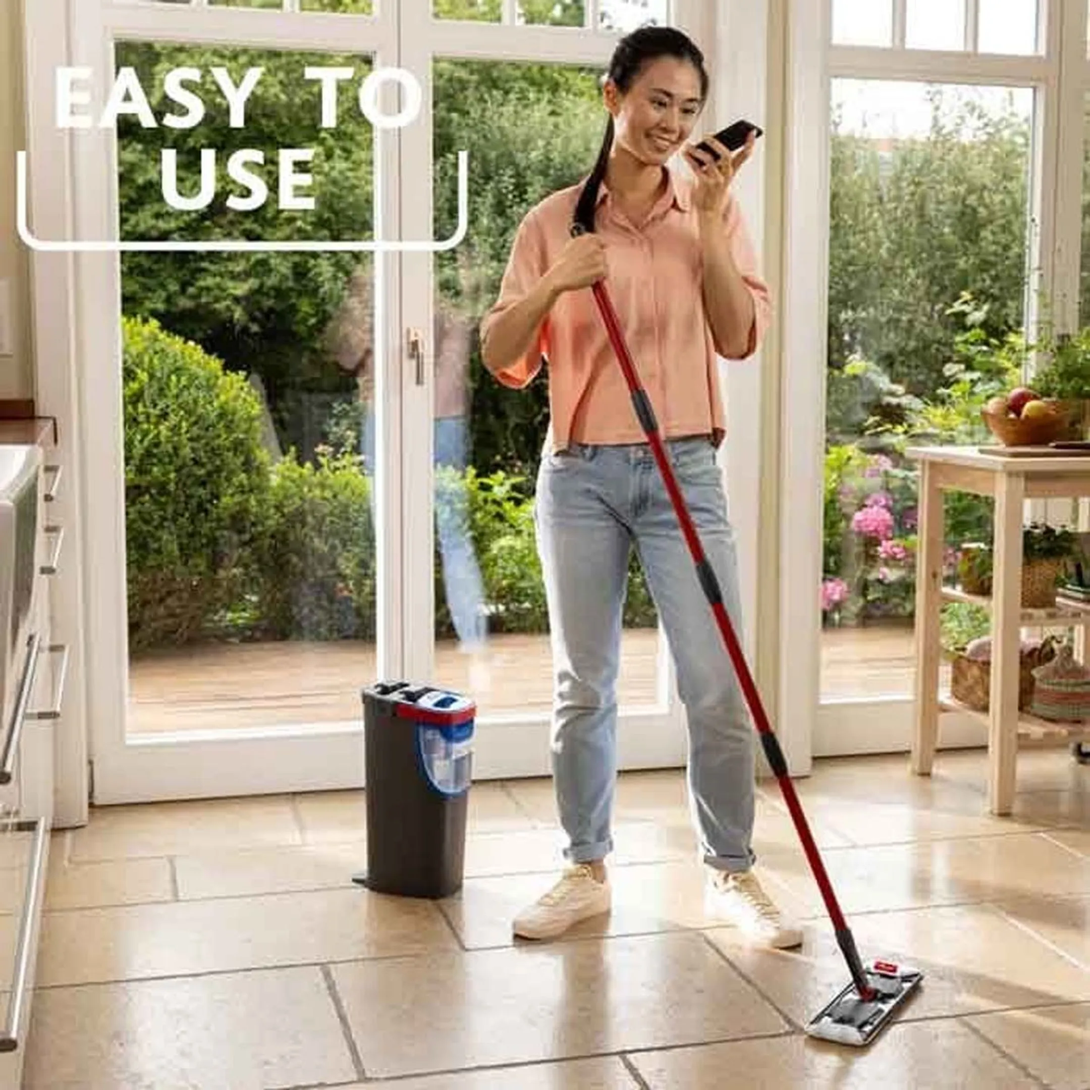 Vileda Dweilsysteem H2prO Flat Mop image