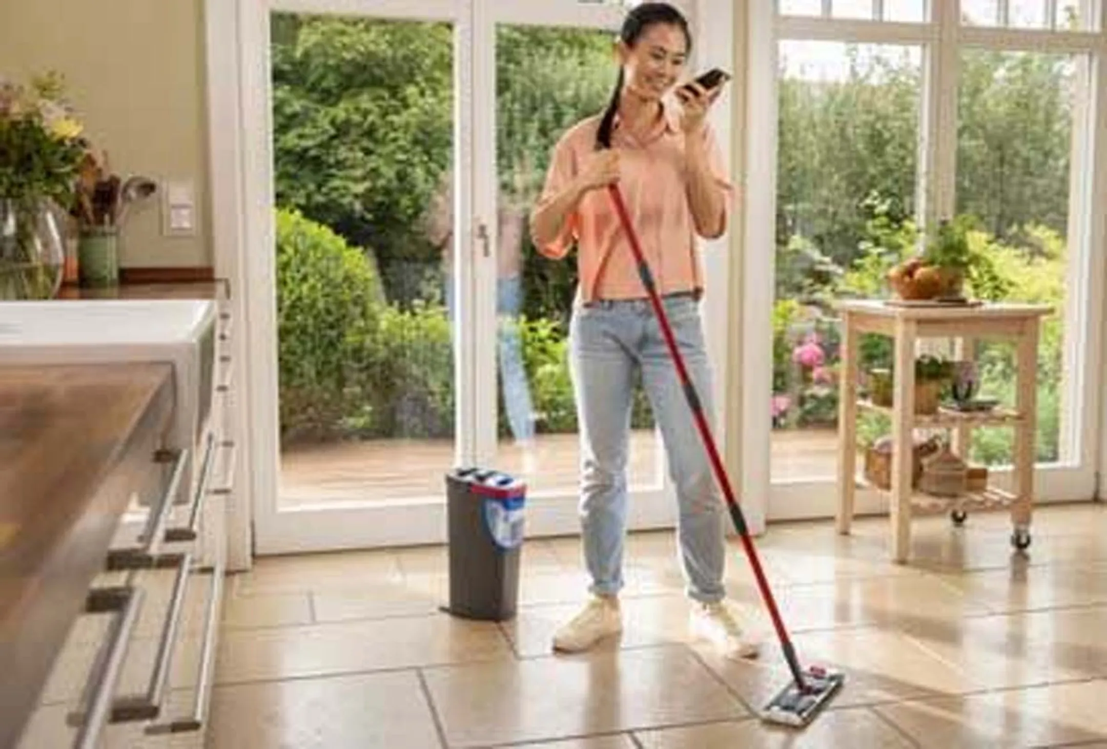 Vileda Dweilsysteem H2prO Flat Mop image