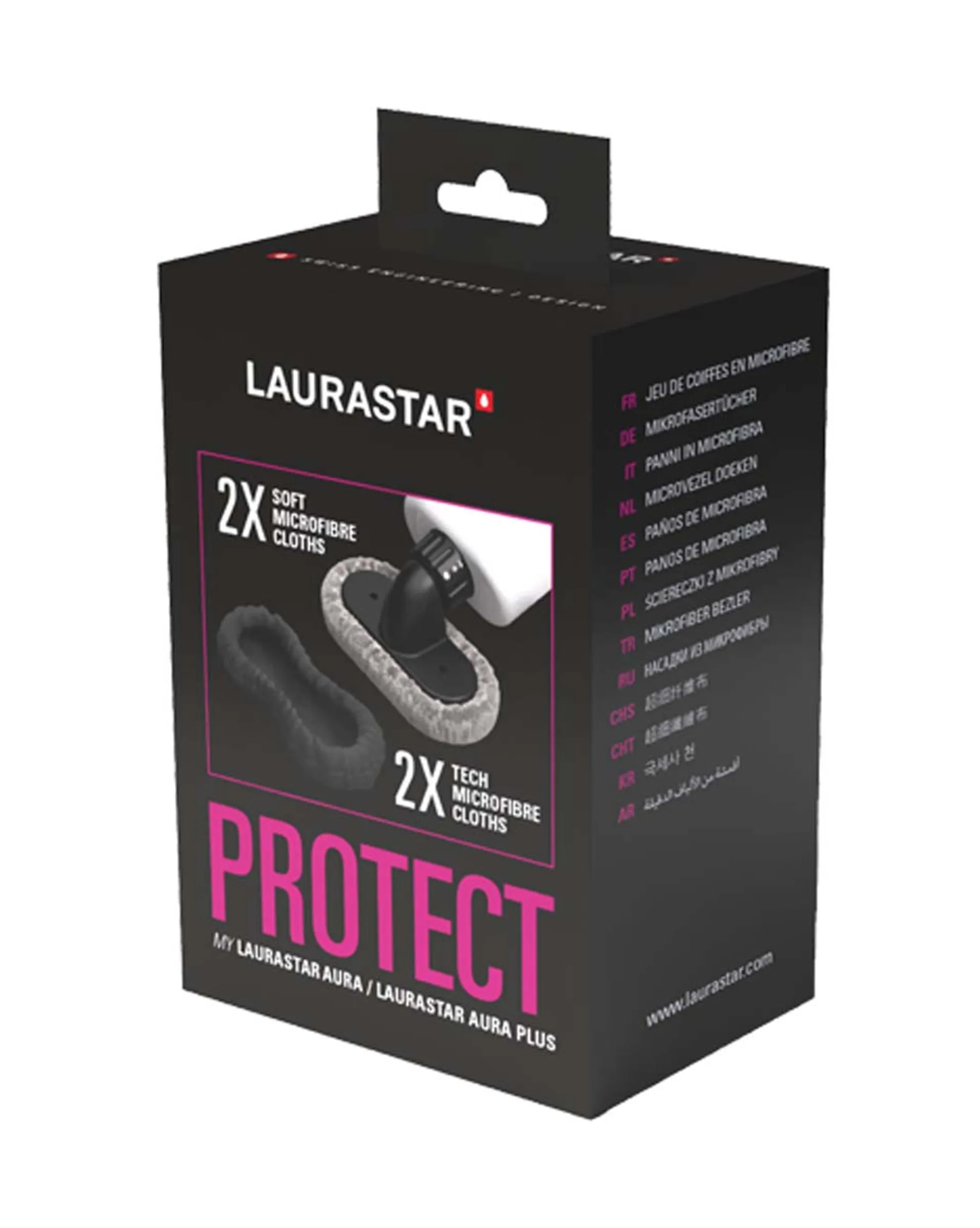 Laurastar Coiffes en microfibre assorties - paquet de 4 image