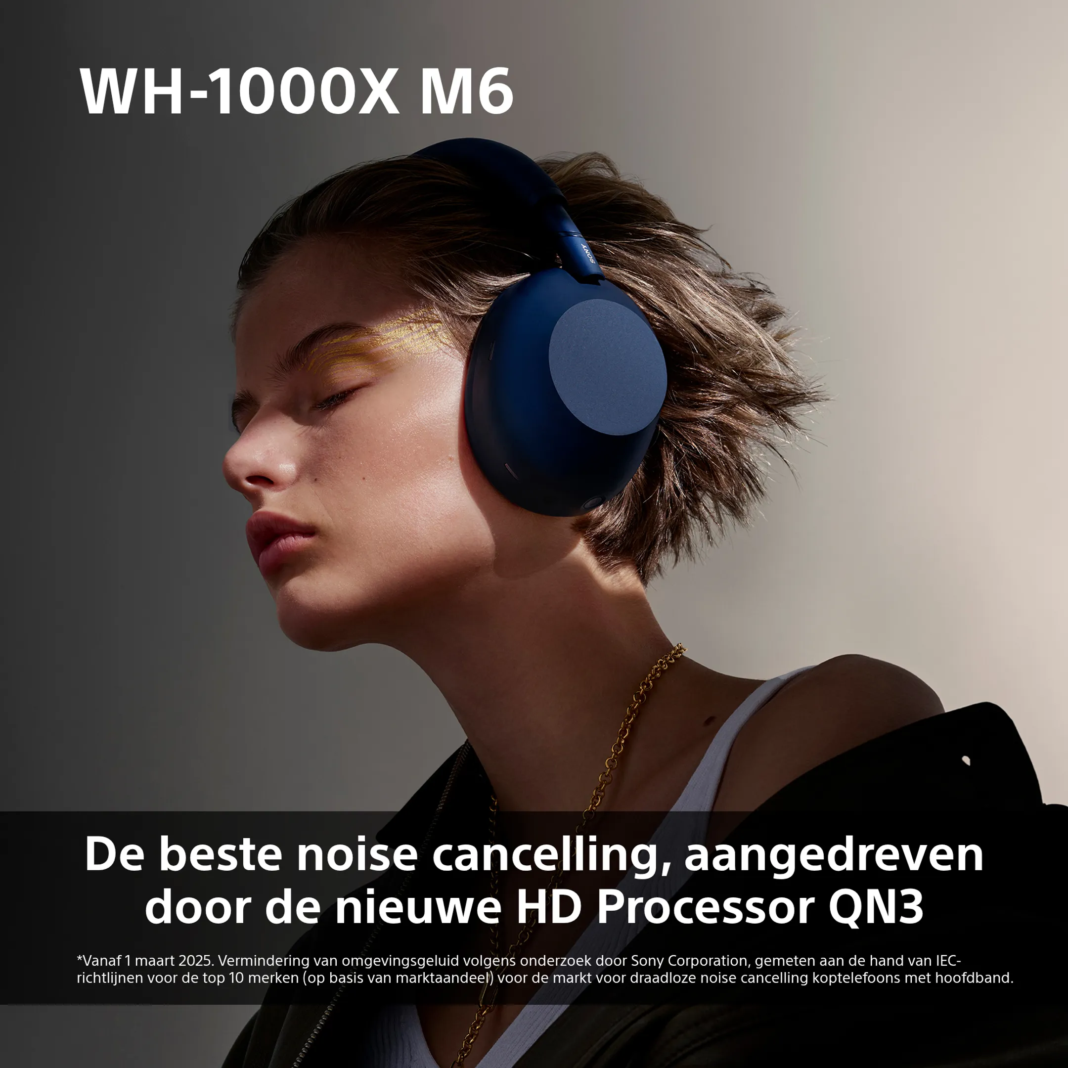 Sony WH-1000XM6 koptelefoon - Zwart image