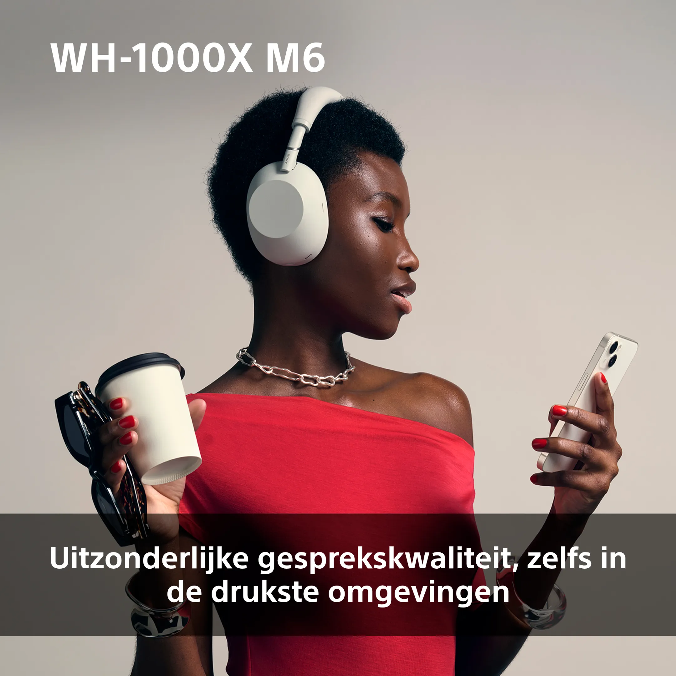 Sony WH-1000XM6 koptelefoon - Zwart image