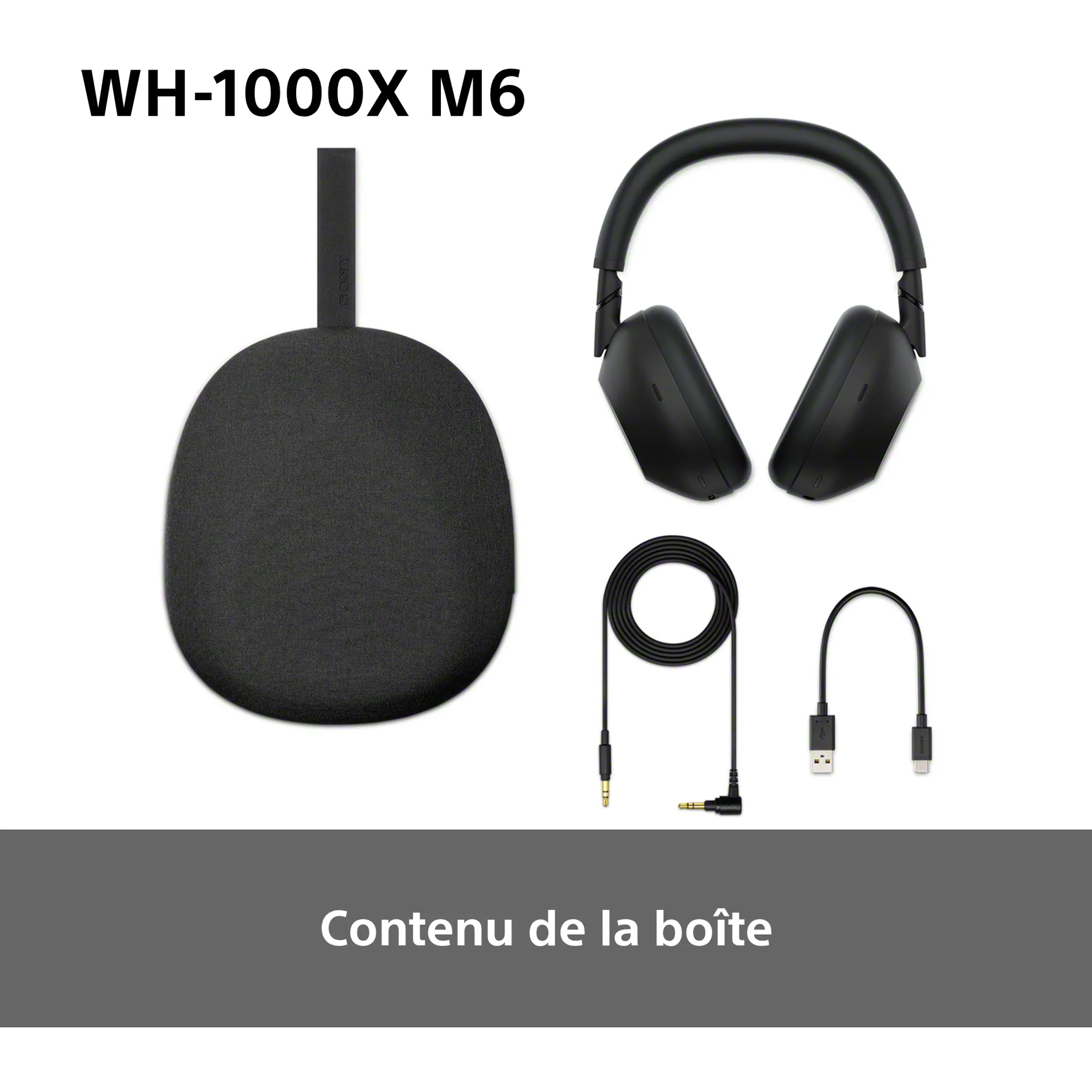 Sony Casque WH-1000XM6 - Noir image
