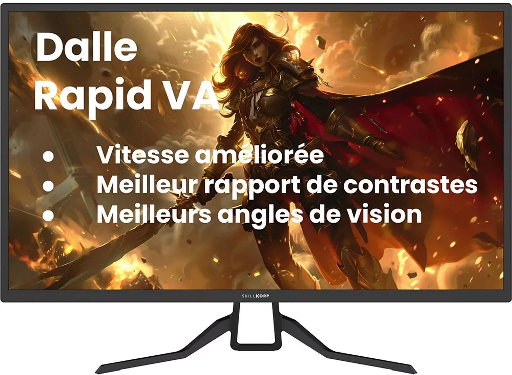 Skillkorp Ecran PC Gamer M32 32" VA image