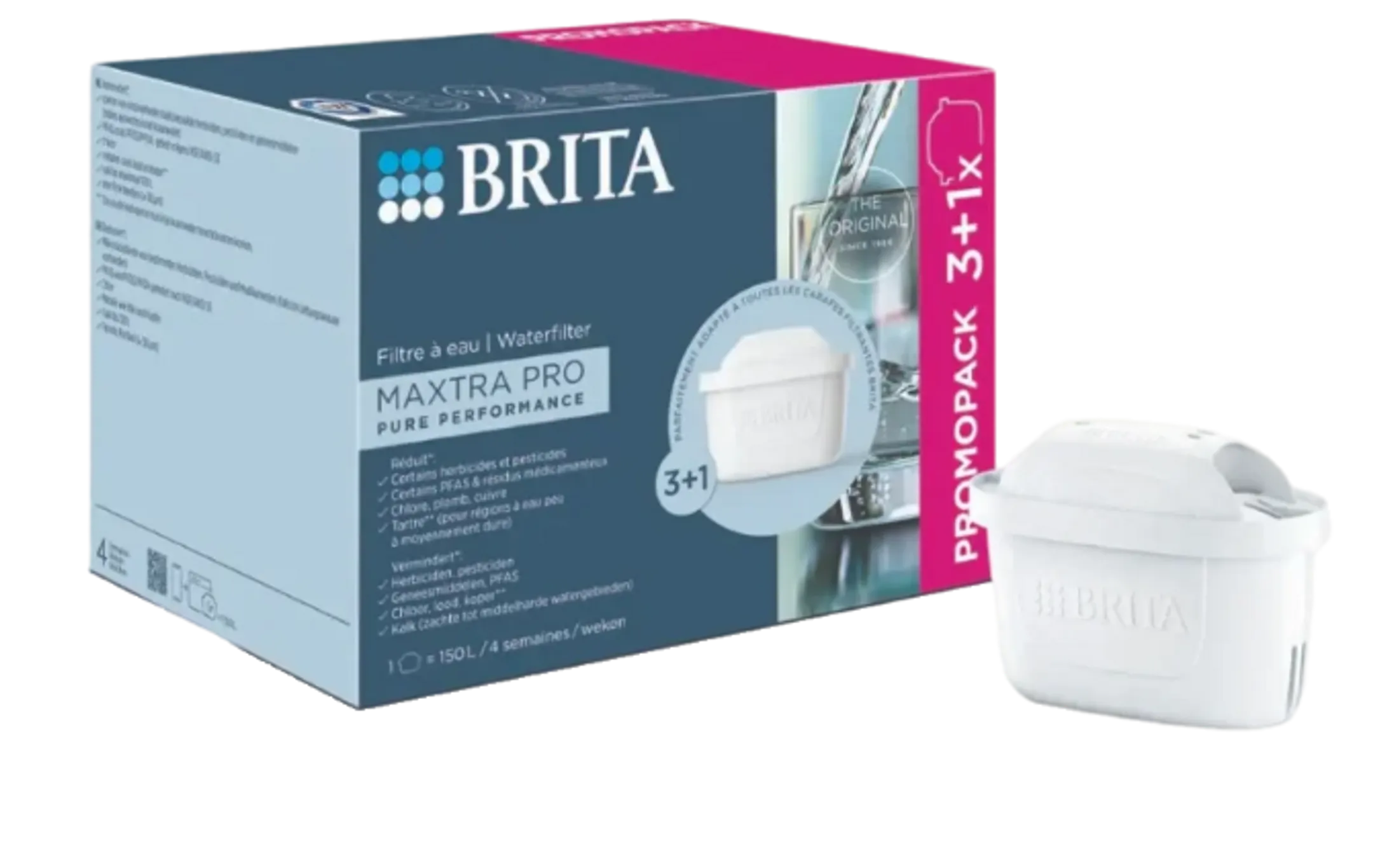 Waterfilterpatroon MAXTA PRO 3+1