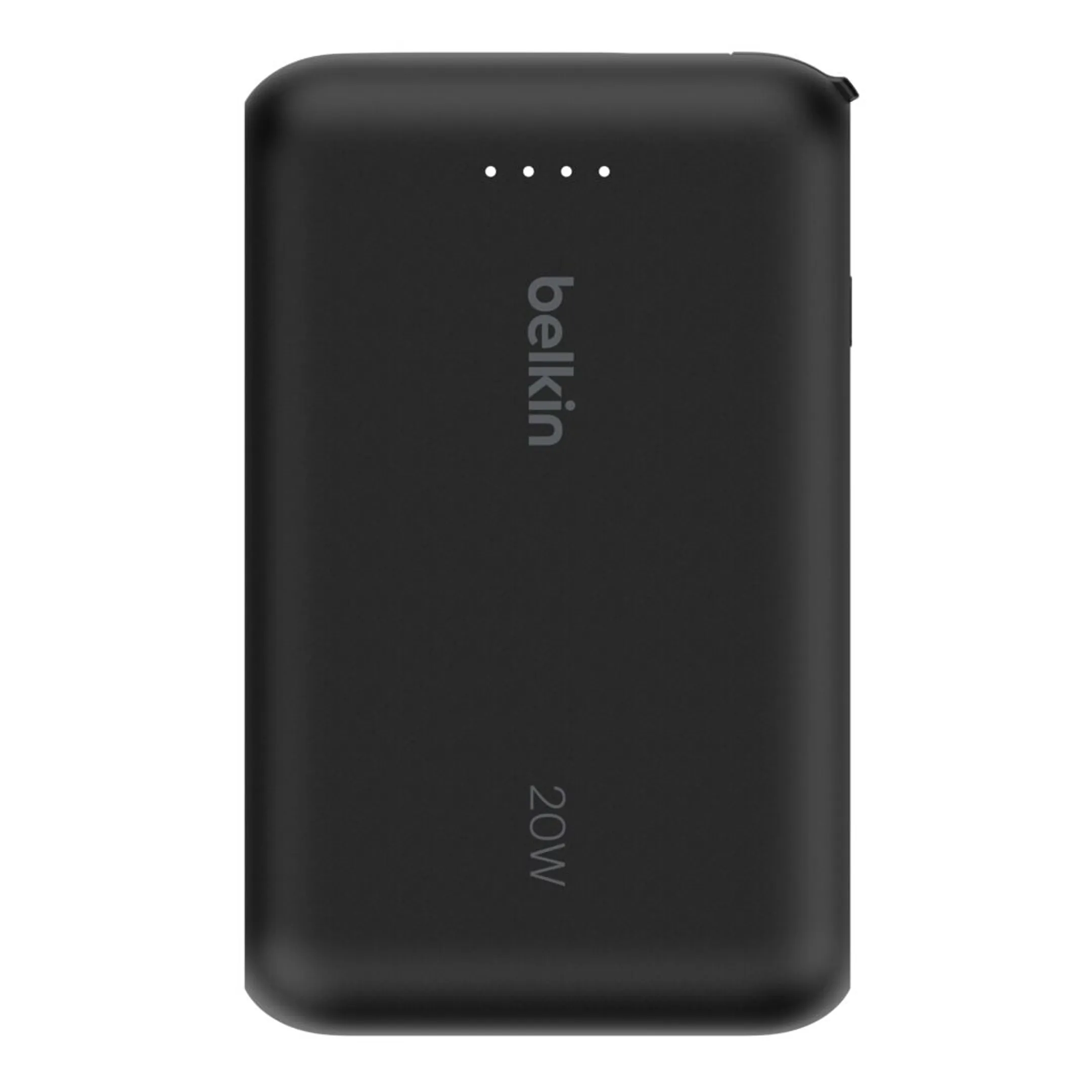 Belkin Powerbank 10.000 mAh met geïntegreerde kabel - Zwart image