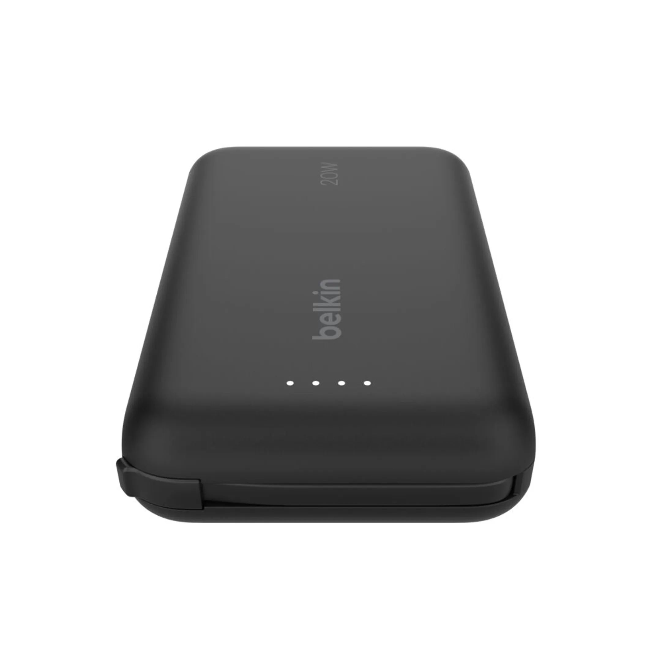 Belkin Powerbank 10.000 mAh met geïntegreerde kabel - Zwart image