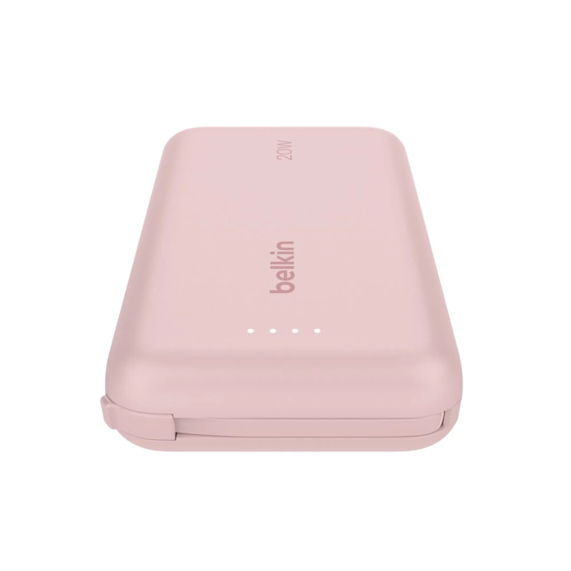 Belkin Powerbank 10.000 mAh met geïntegreerde kabel - Roze image