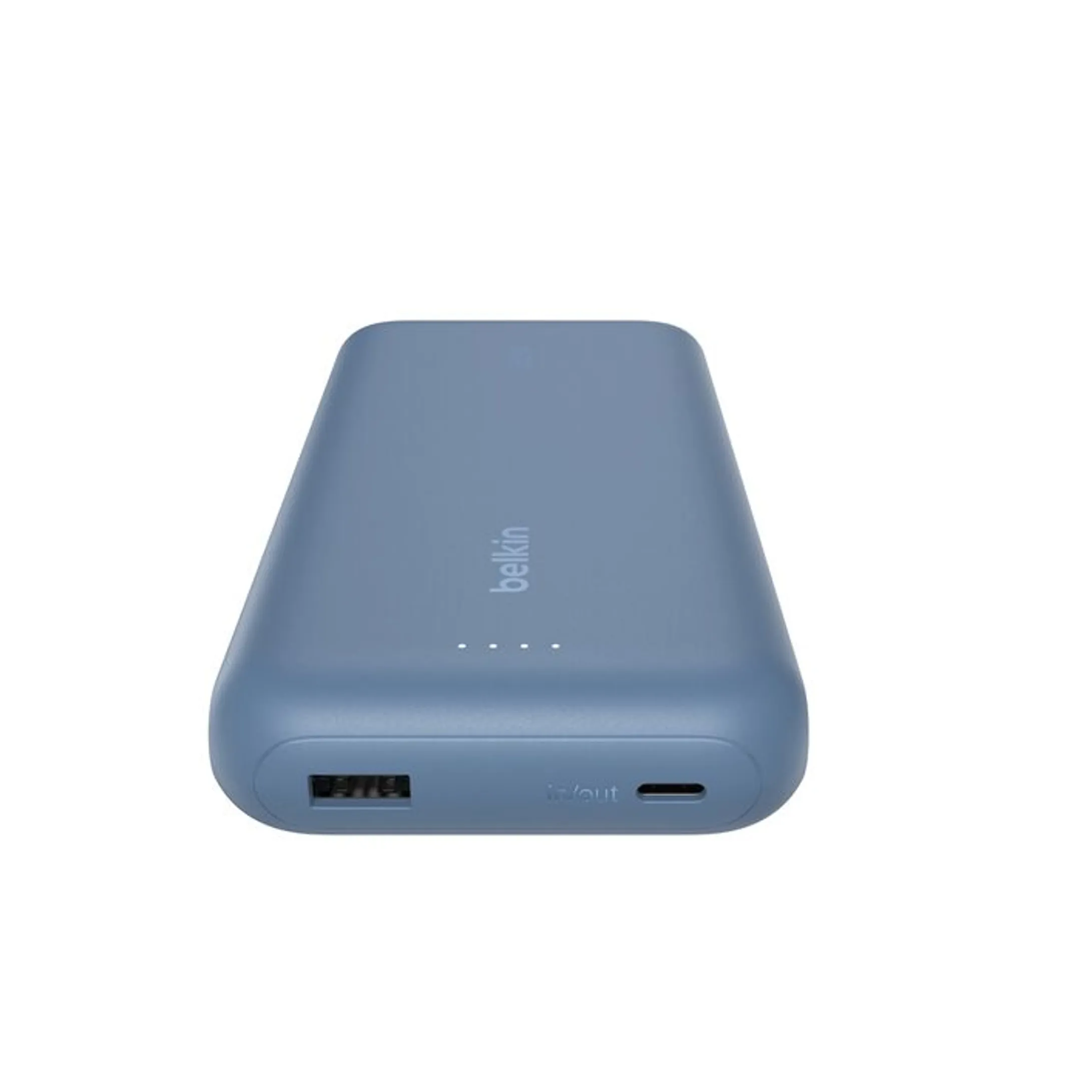 Belkin Powerbank 20.0000 mAh met geïntegreerde kabel - Blauw image