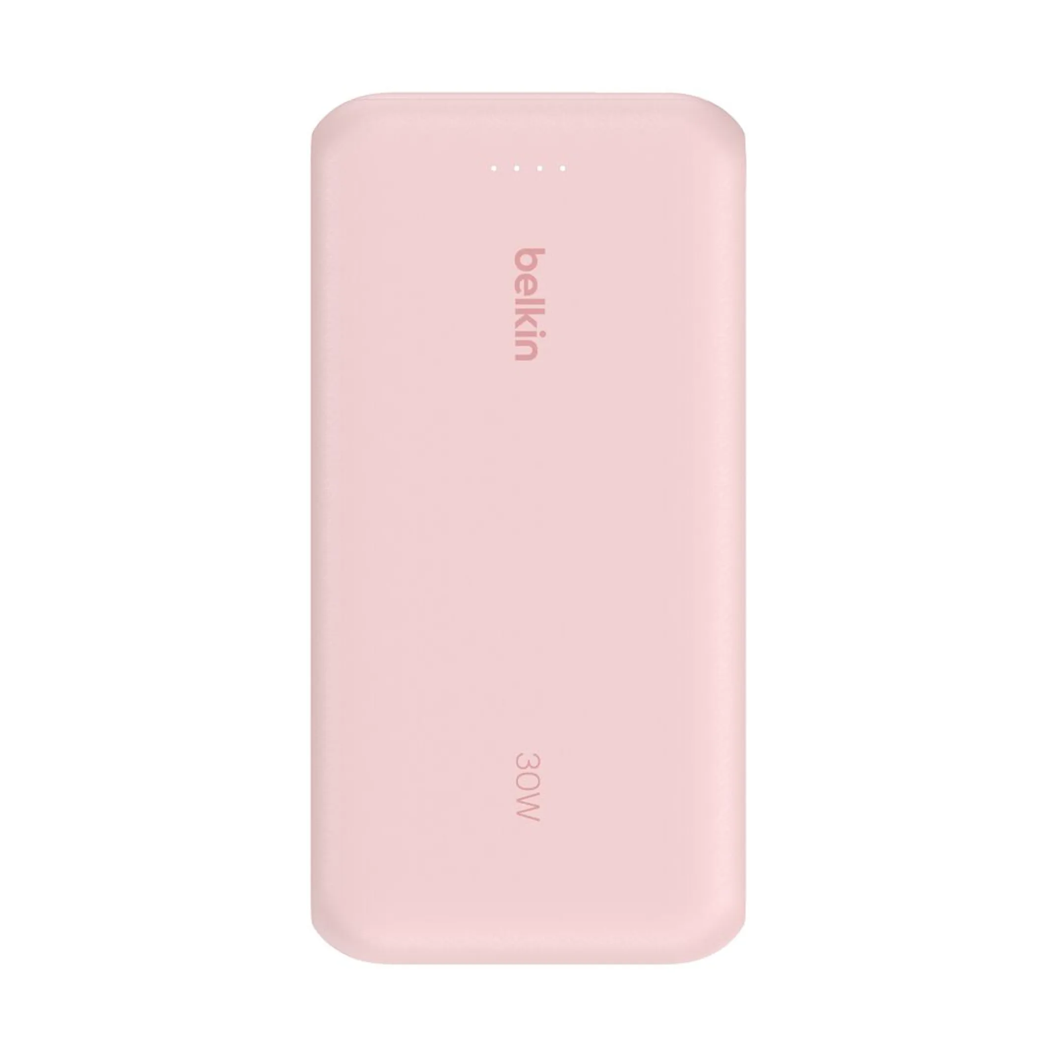 Belkin Powerbank 20.0000 mAh met geïntegreerde kabel - Roze image