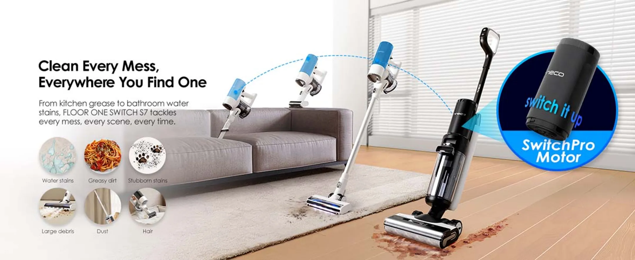 TINECO Vloerreiniger Floor one Switch S7 image