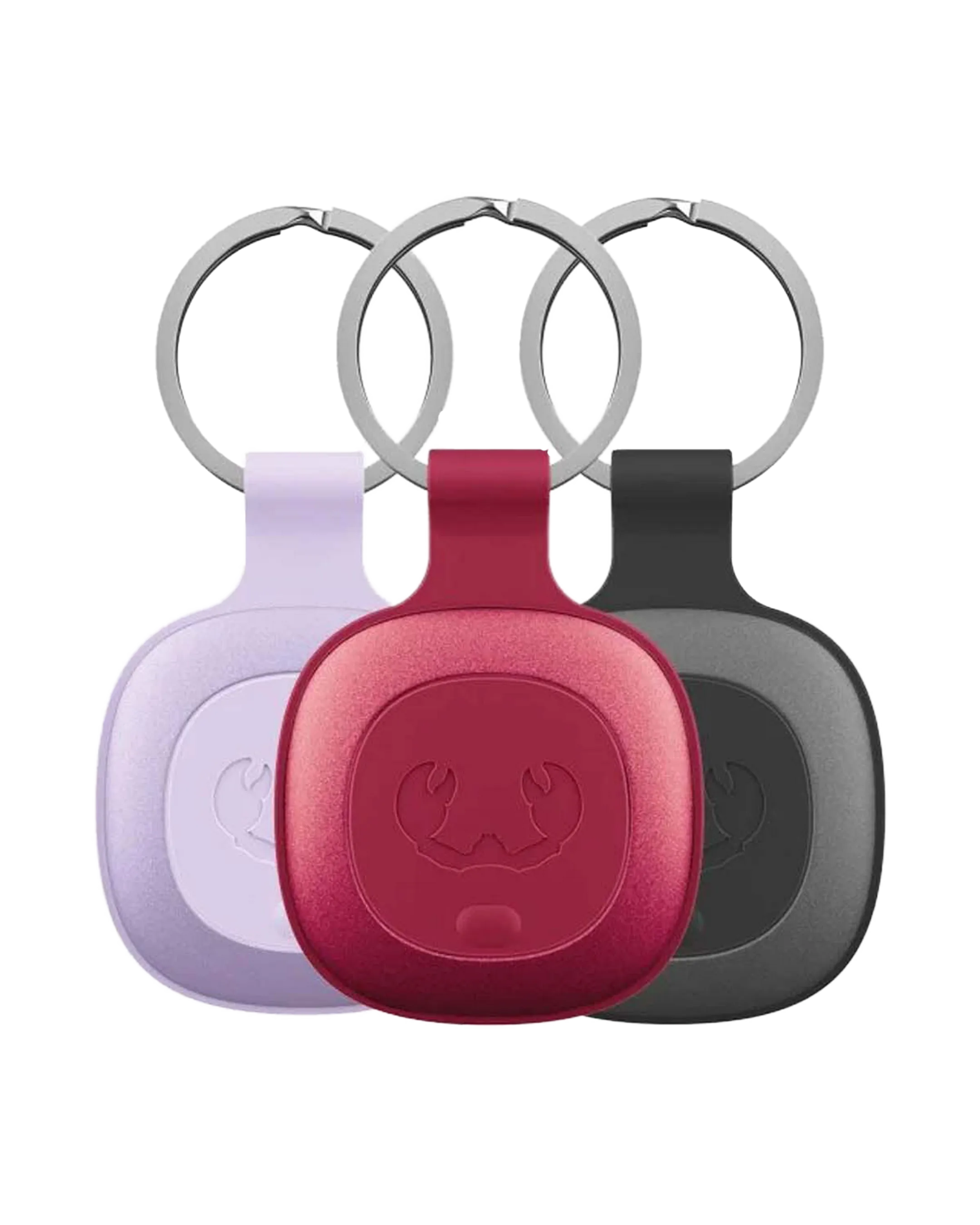Smart finder Tag 3 Pack - Rood, zwart & paars