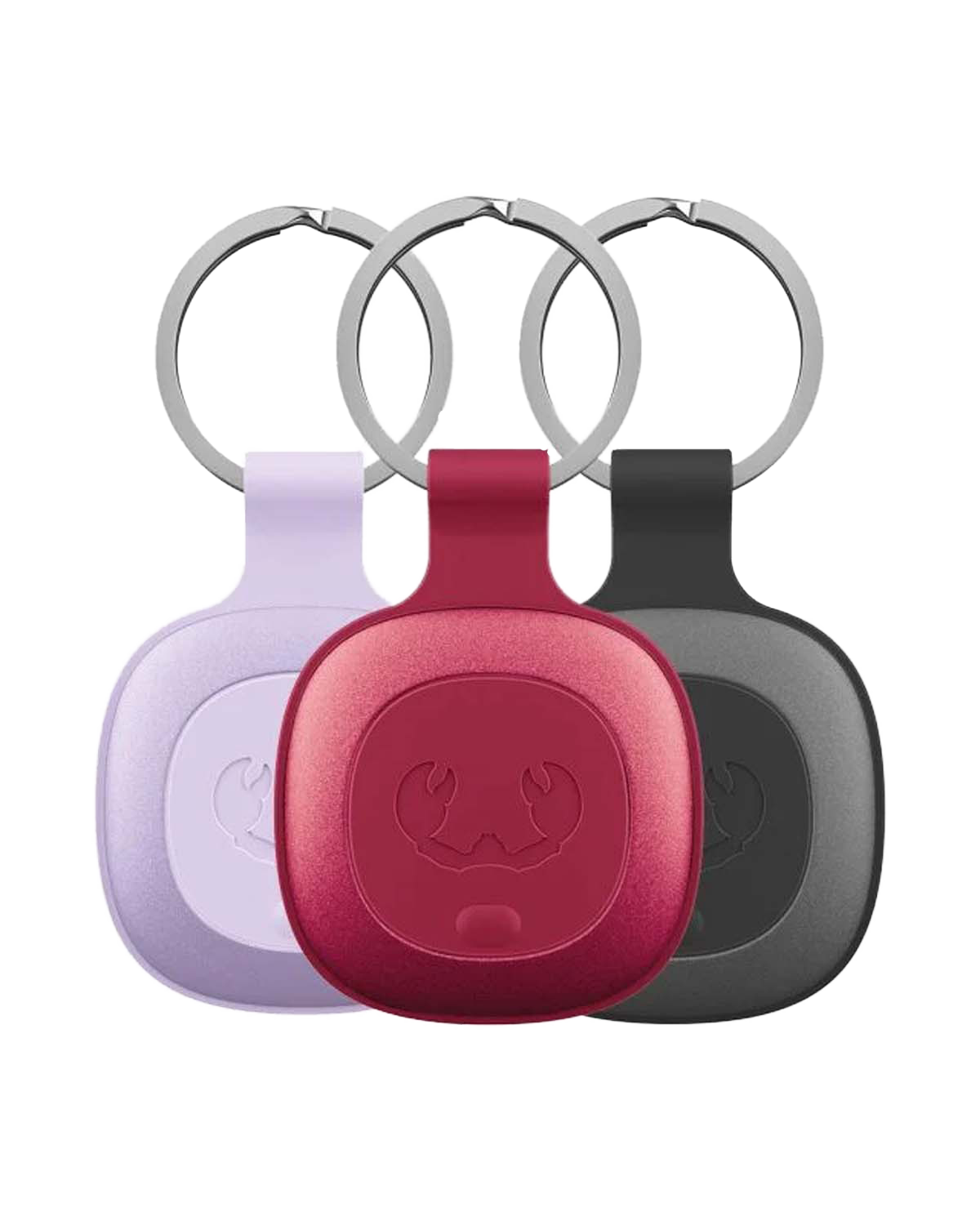 Fresh 'n Rebel Smart finder Tag 3 Pack - Rood, zwart & paars