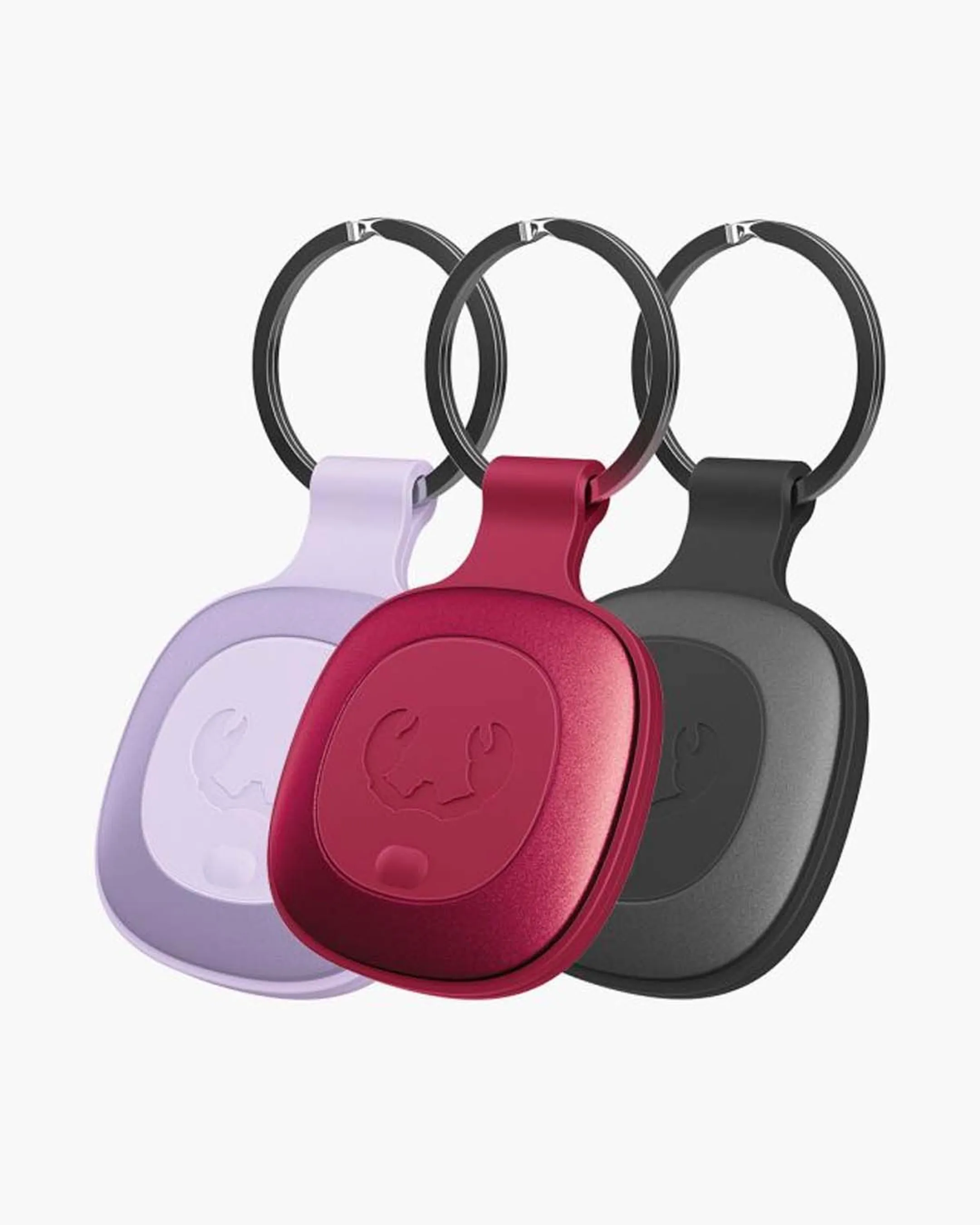 Fresh 'n Rebel Smart finder Tag 3 Pack - Rood, zwart & paars image