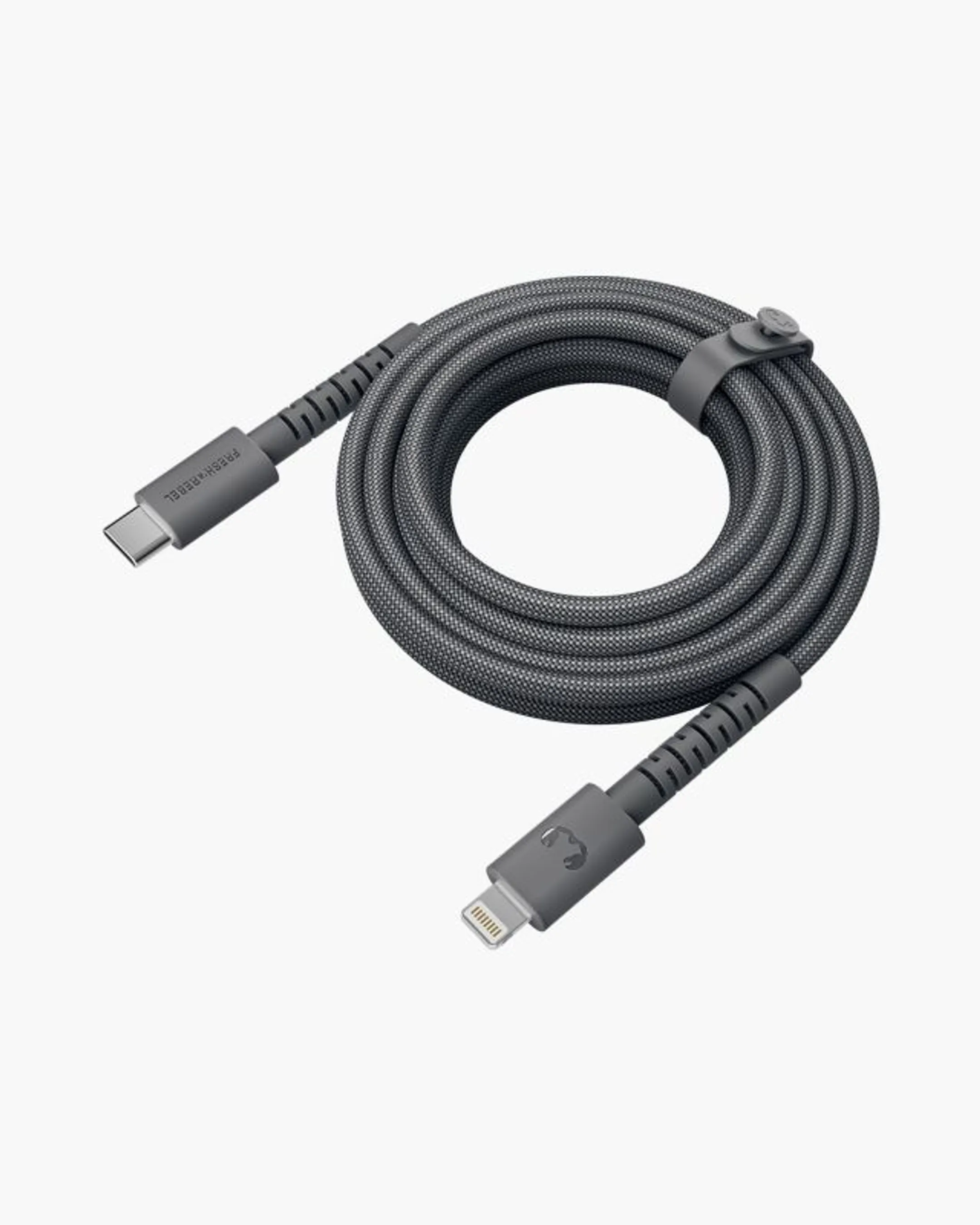 Fresh 'n Rebel Câble Flexwave USB-C vers Lightning - 2m - Noir image