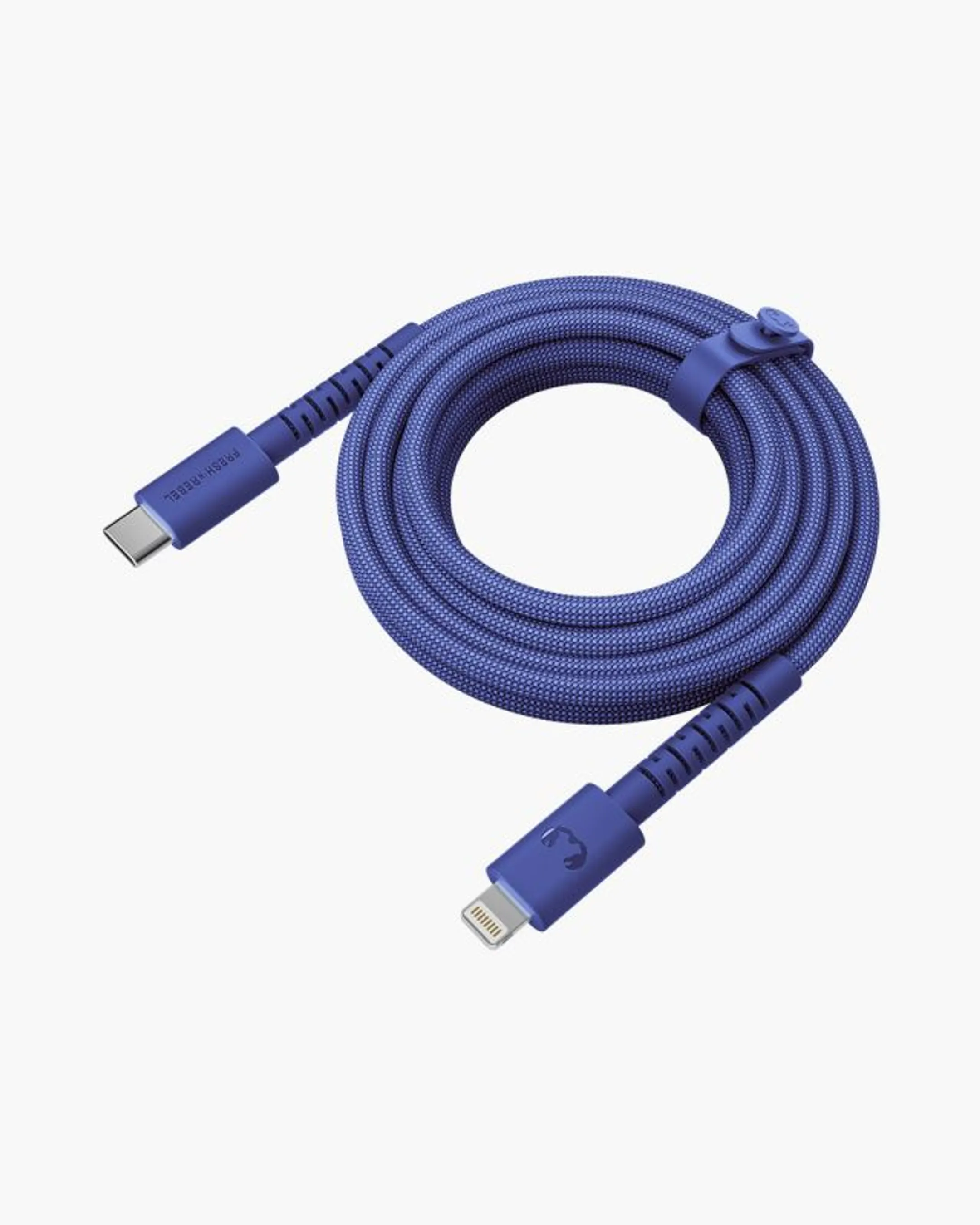 Fresh 'n Rebel Câble Flexwave USB-C vers Lightning - 2m - Bleu image