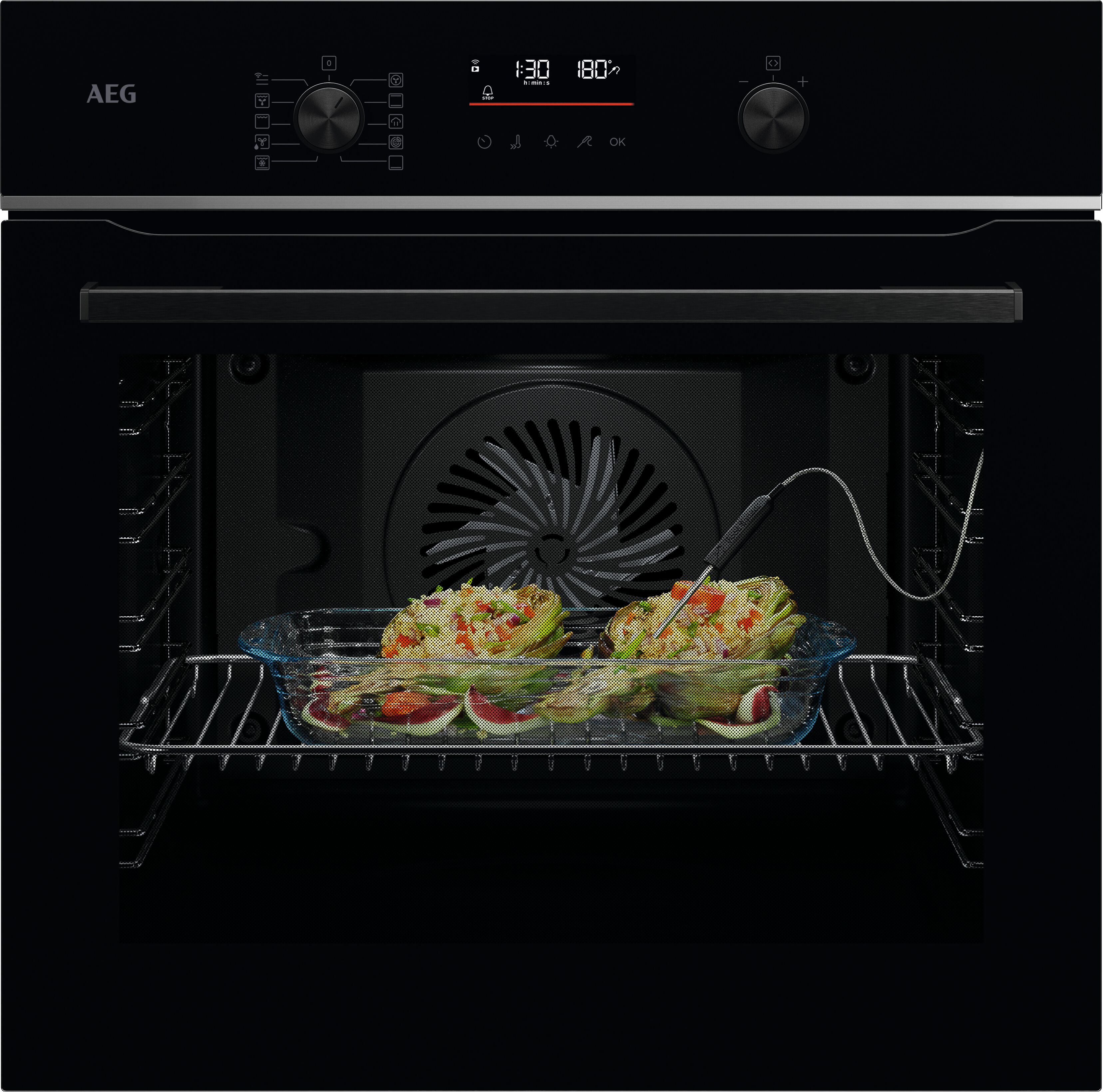 AEG Inbouw oven TA5PB53FAB SurroundCook met SteamBake