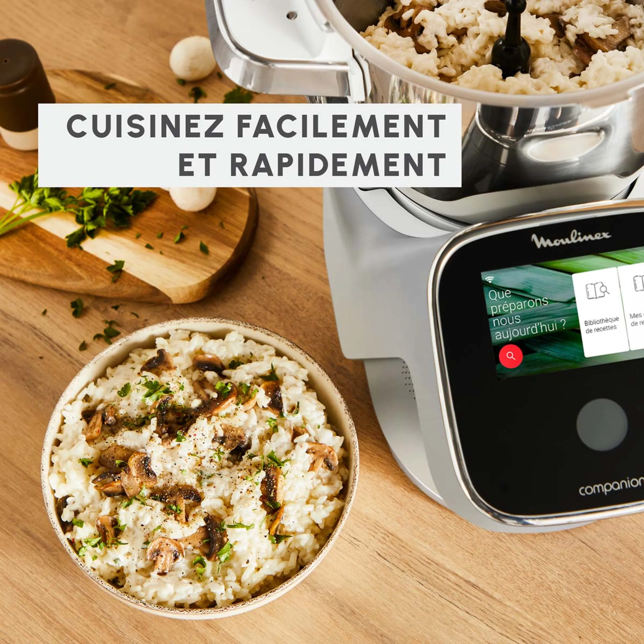 Moulinex Robot chauffant i-Companion Touch Pro HF93ECF0 image