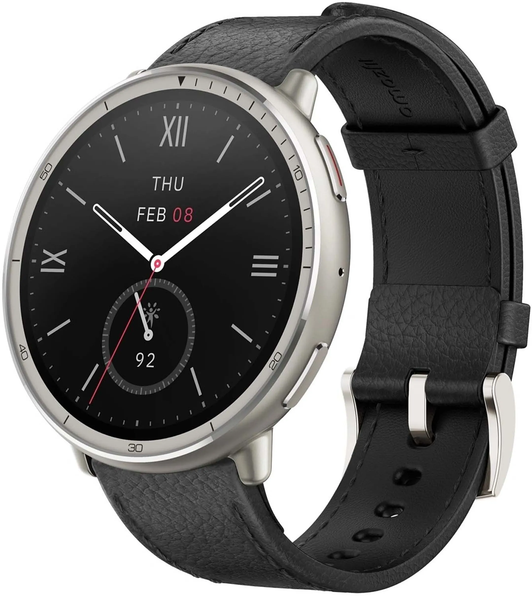 Amazfit Active 2 cuir - Noir image