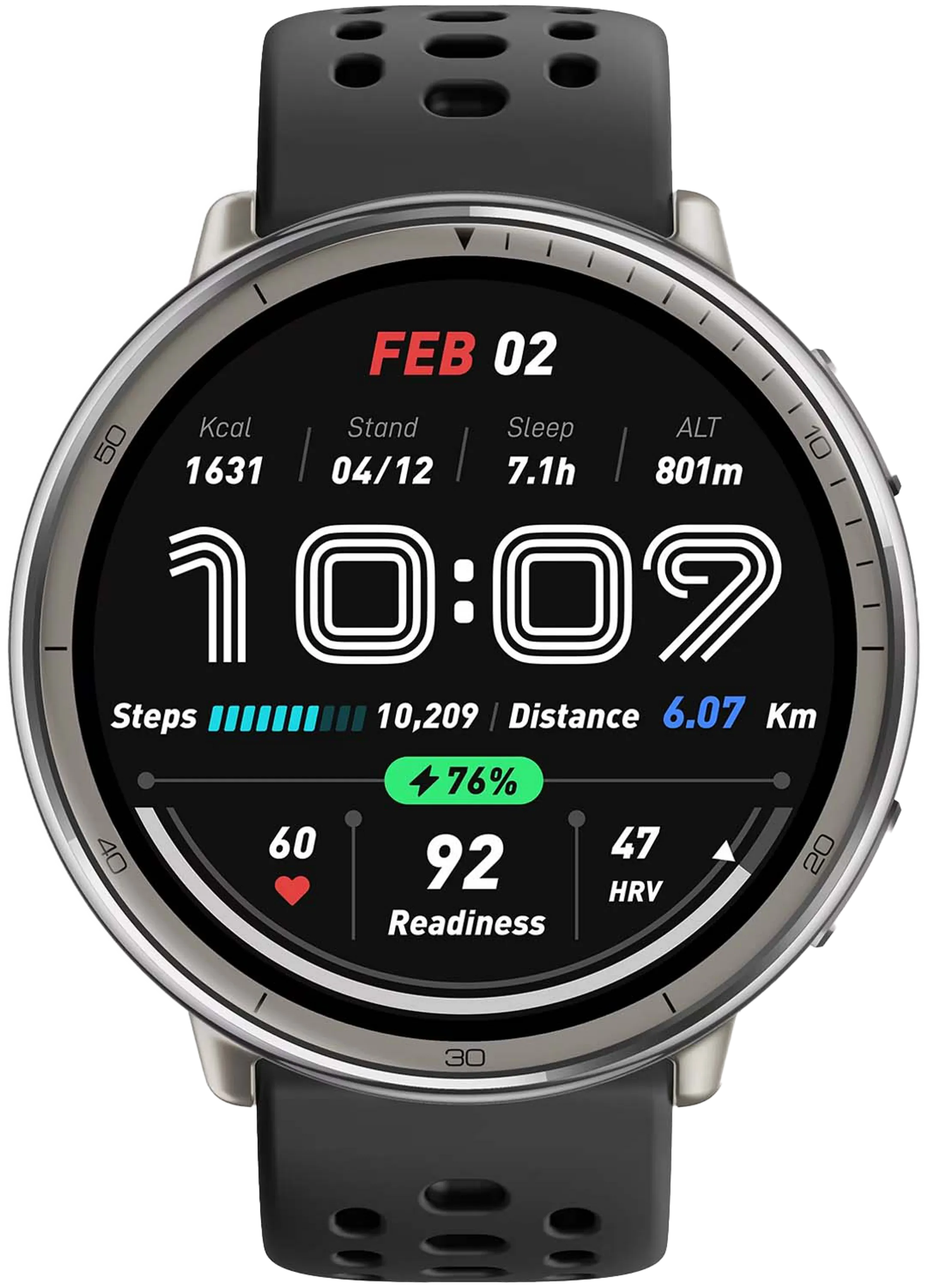 Active 2 silicone sport - Noir