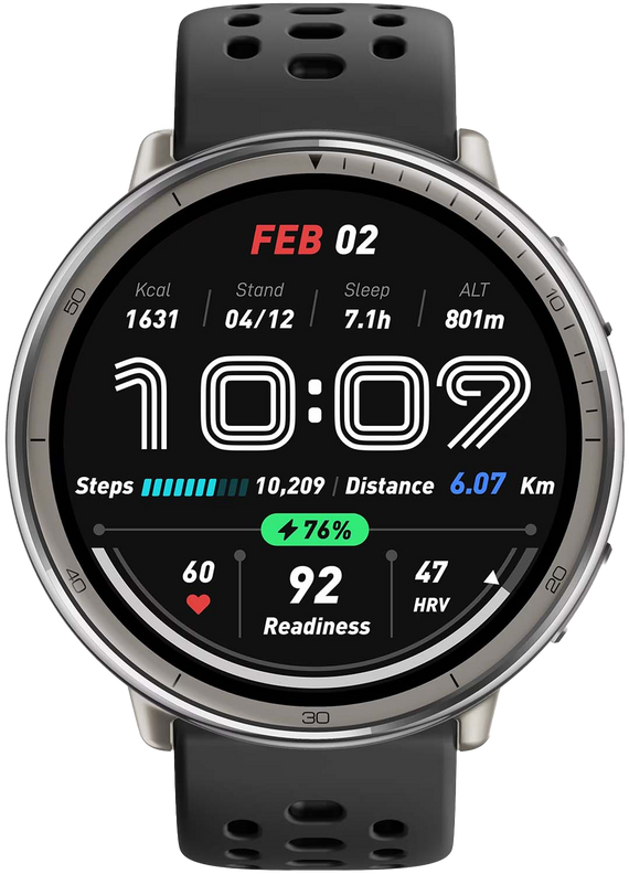 Active 2 silicone sport - Noir