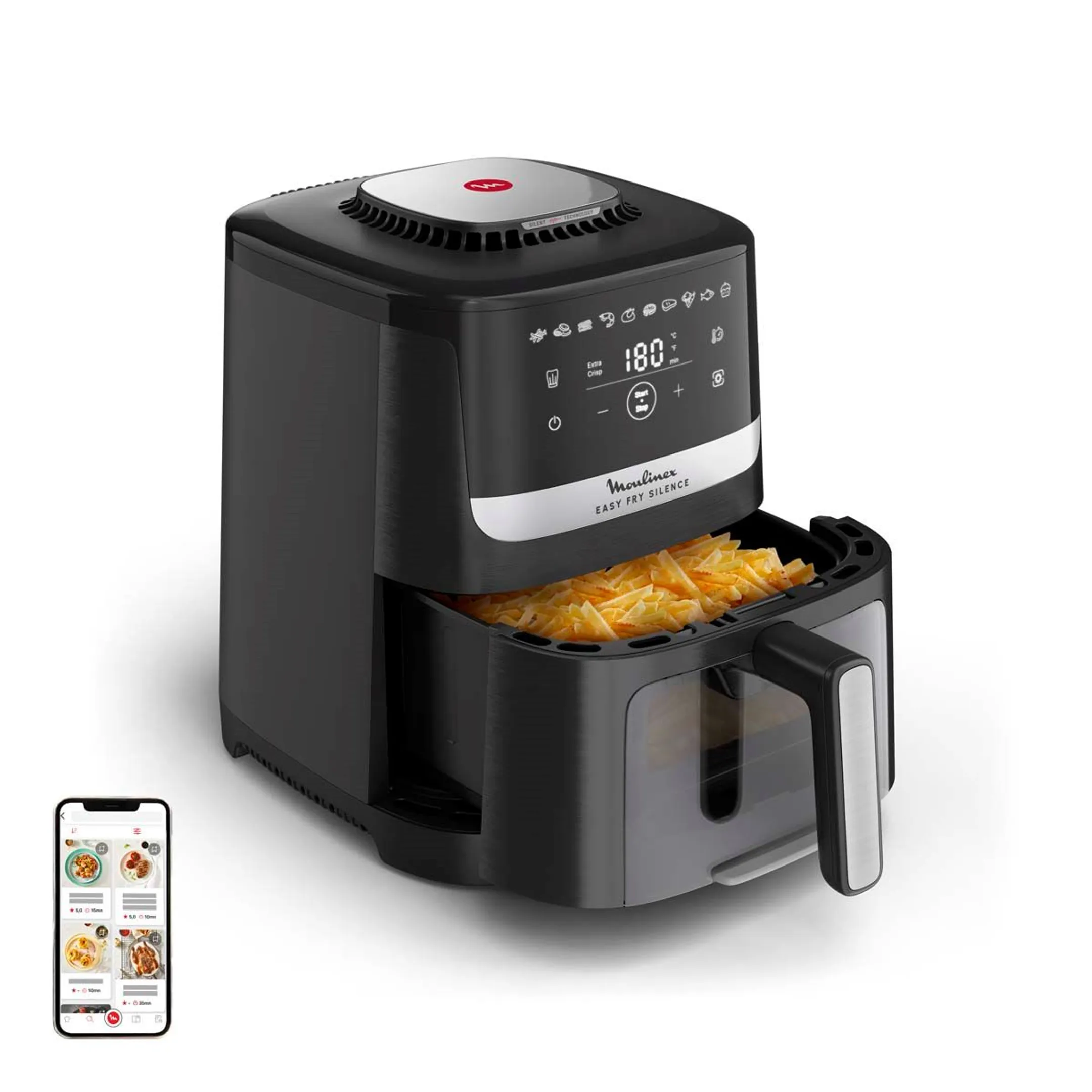 Moulinex Airfryer Easy Fry Silence EZ5568F0 image