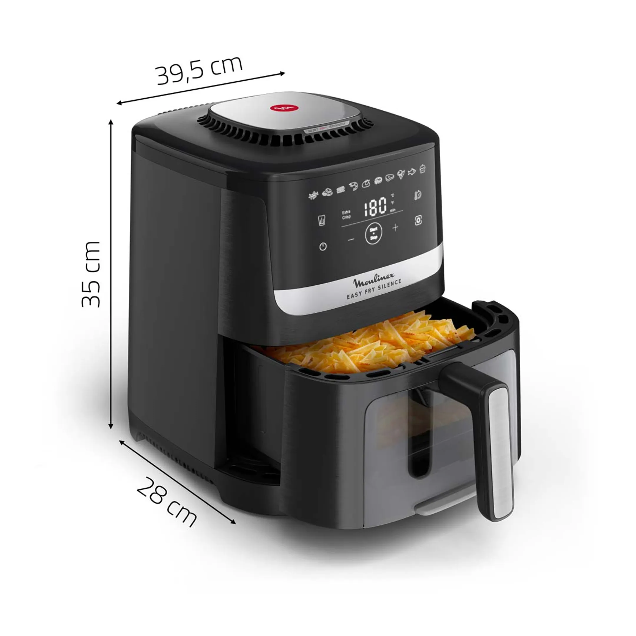 Moulinex Airfryer Easy Fry Silence EZ5568F0 image