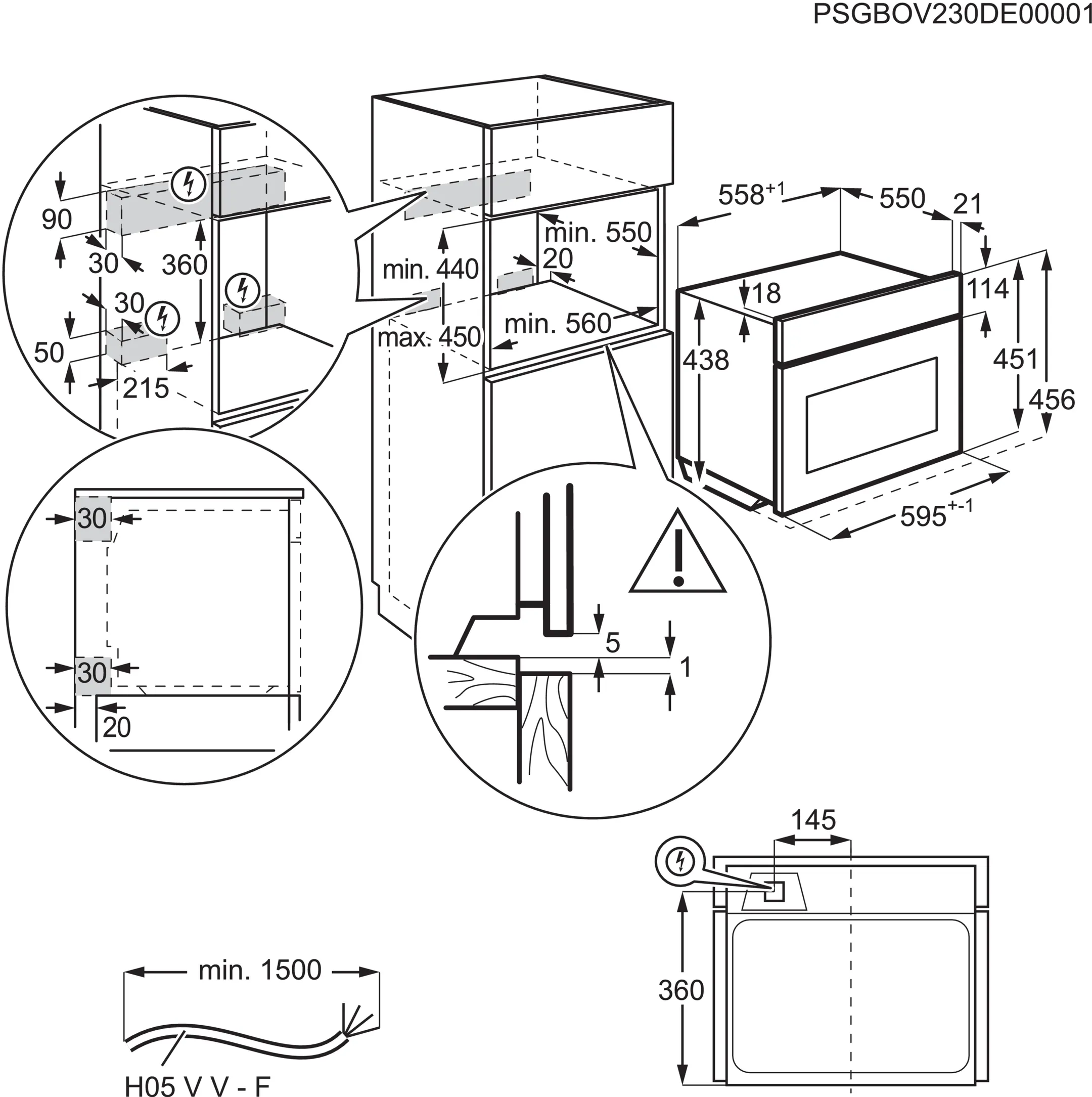 AEG Four encastrable TK8NK621B MealAssist CombiQuick image