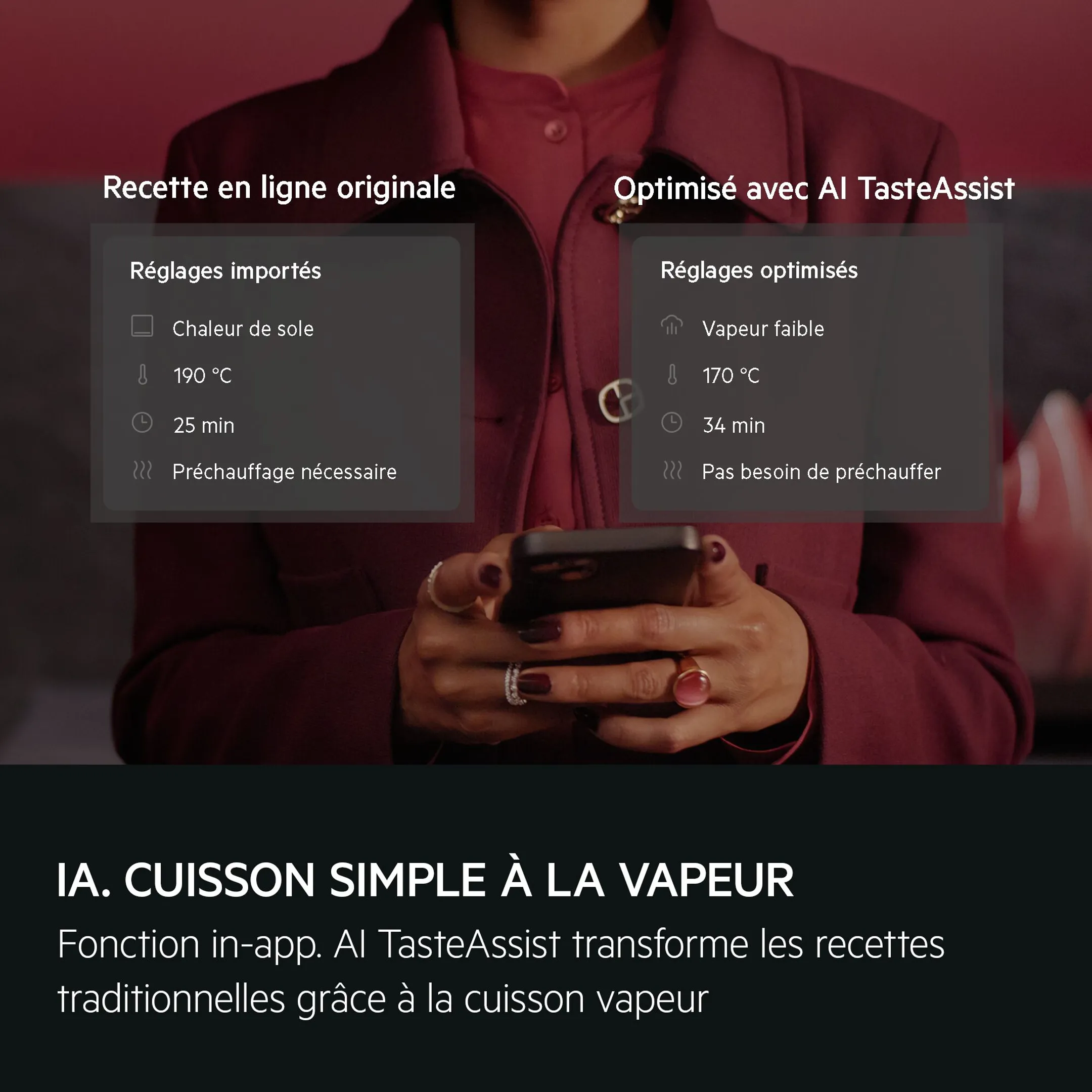 AEG Four encastrable TP8SB73WAT MealAssist avec SteamPro image